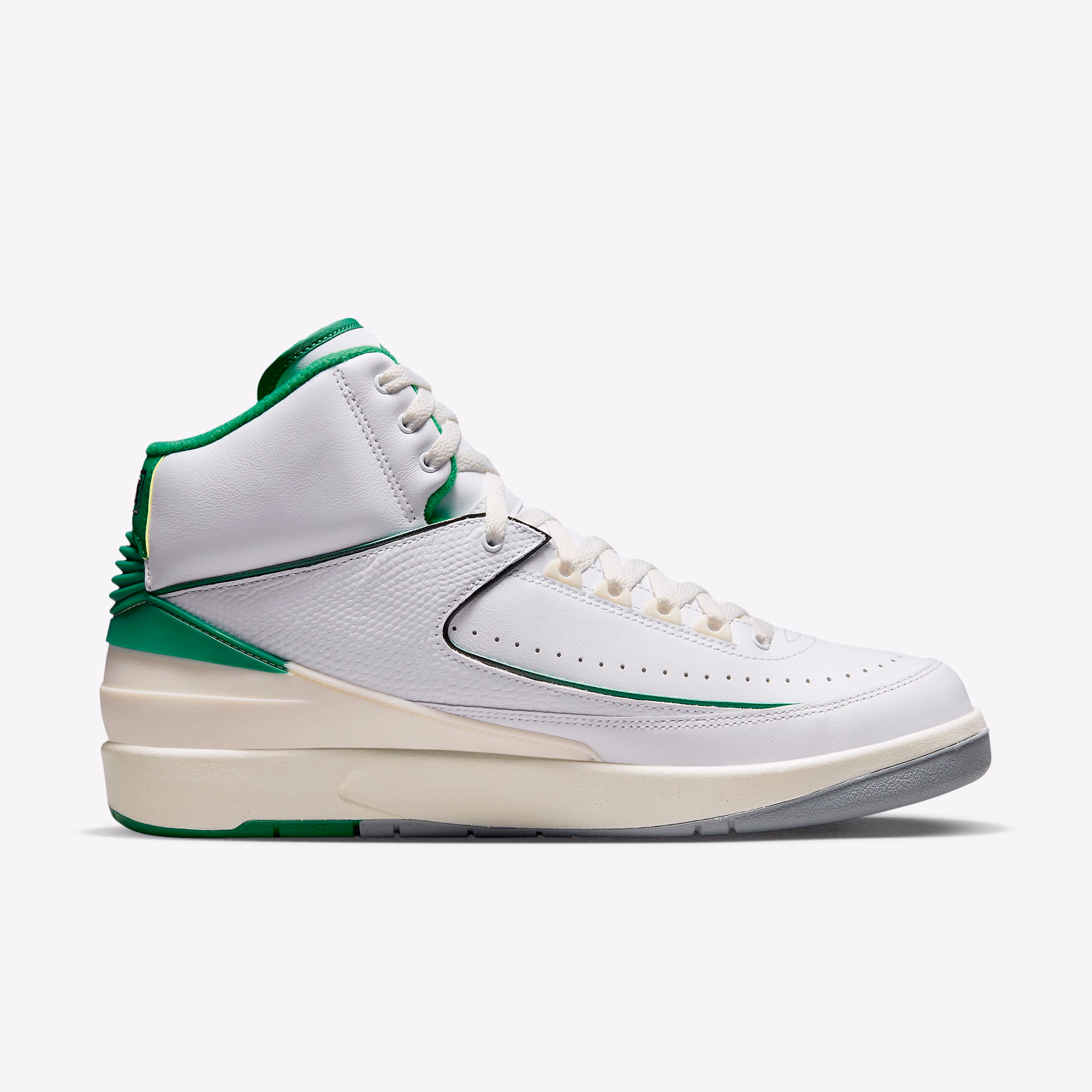 Кросівки чоловічі AIR JORDAN 2 RETRO “Lucky Green “ DR8884-103 — фото 3