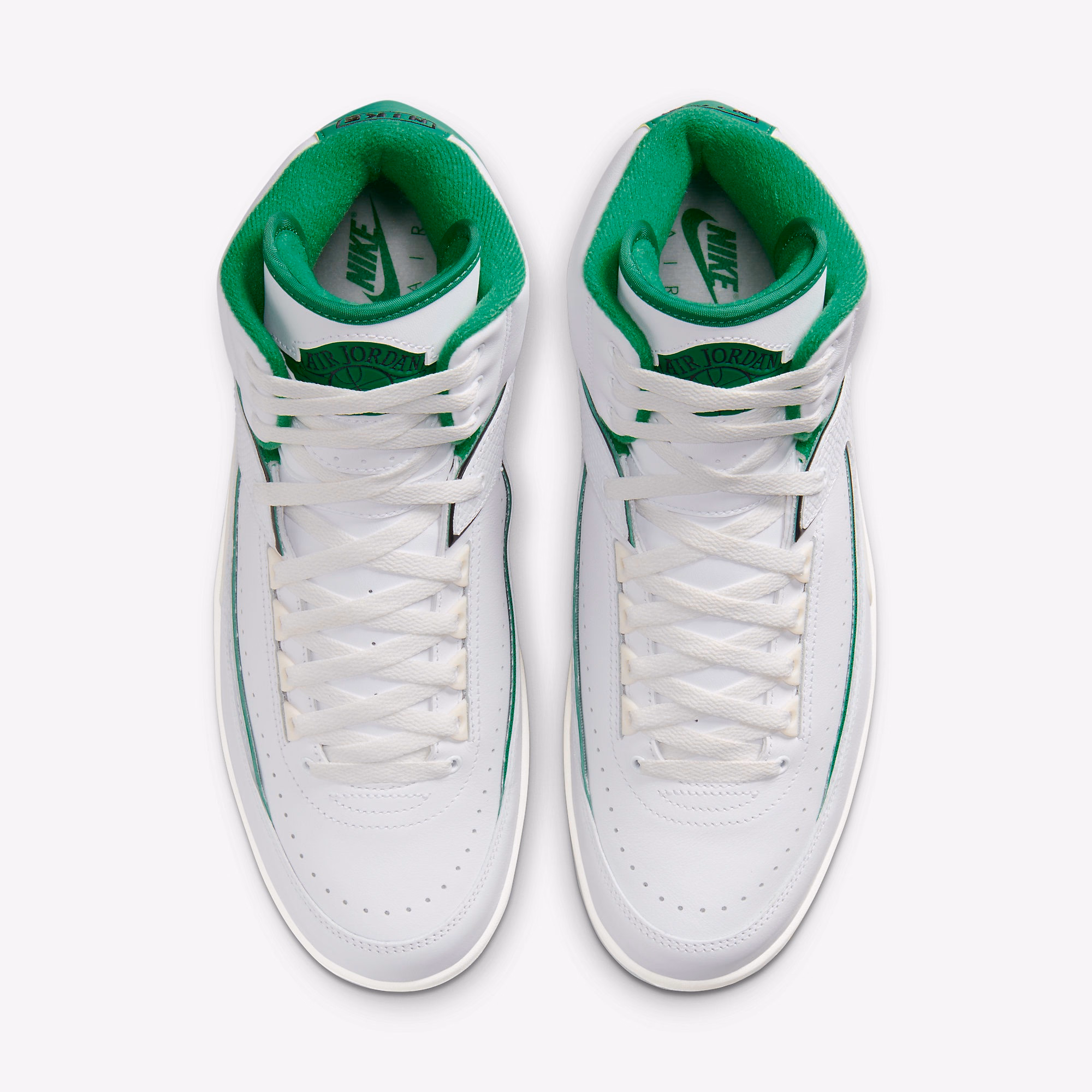 Кросівки чоловічі AIR JORDAN 2 RETRO “Lucky Green “ DR8884-103 — фото 5