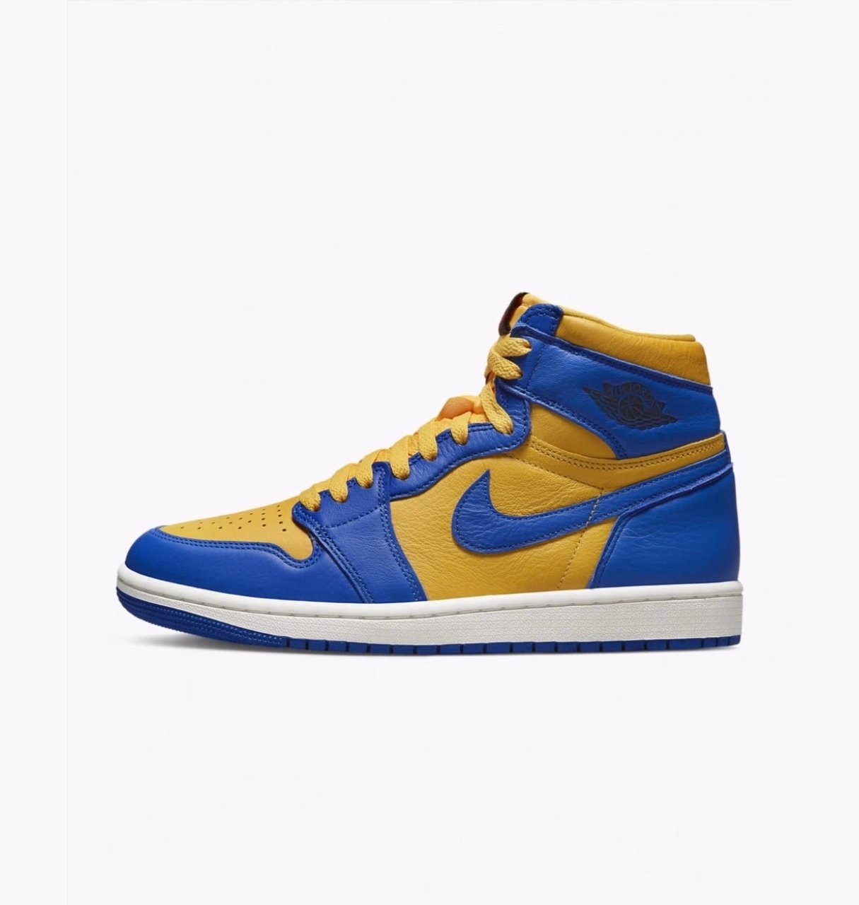 Кросівки жіночі Air Jordan 1 Game Royal and Varsity Maize FD2596-700