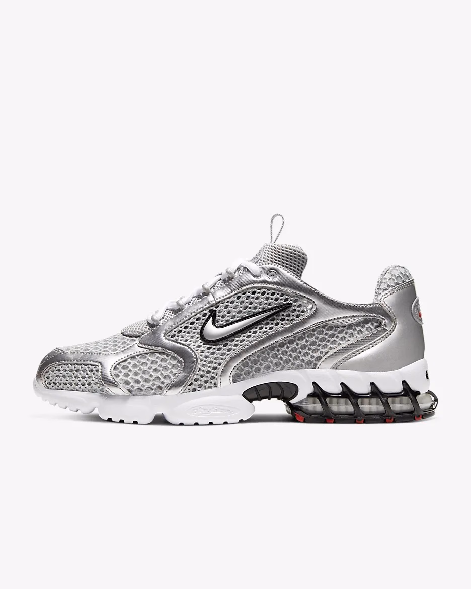 Кросівки чоловічі Nike Air Zoom Spiridon Cage 2 Silver CJ1288-001 — основне фото