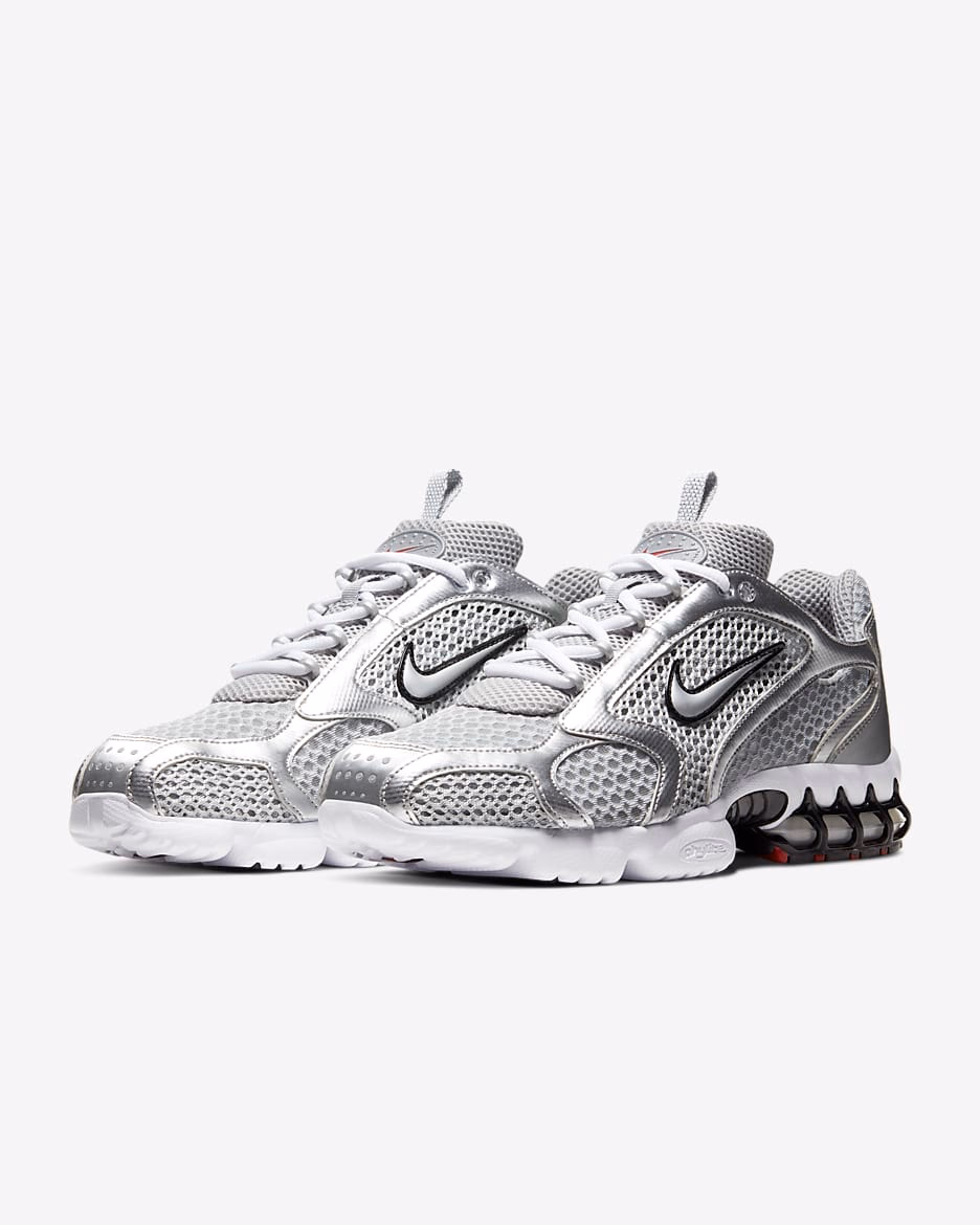 Кросівки чоловічі Nike Air Zoom Spiridon Cage 2 Silver CJ1288-001 — фото 2