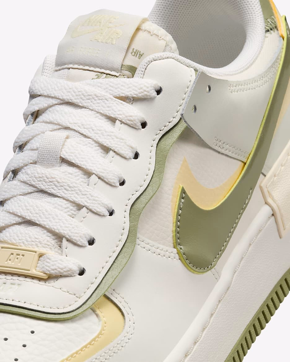 Кросівки жіночі Nike Air Force 1 Shadow Beige FN6335-101 — фото 8