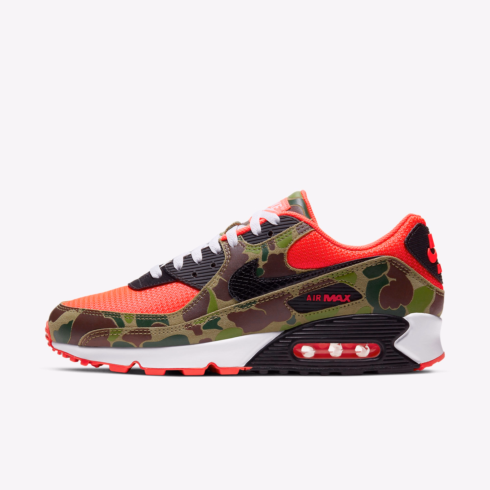 Кросівки чоловічі Nike Air Max 90 Dark Sage and Solar Red CW6024-600