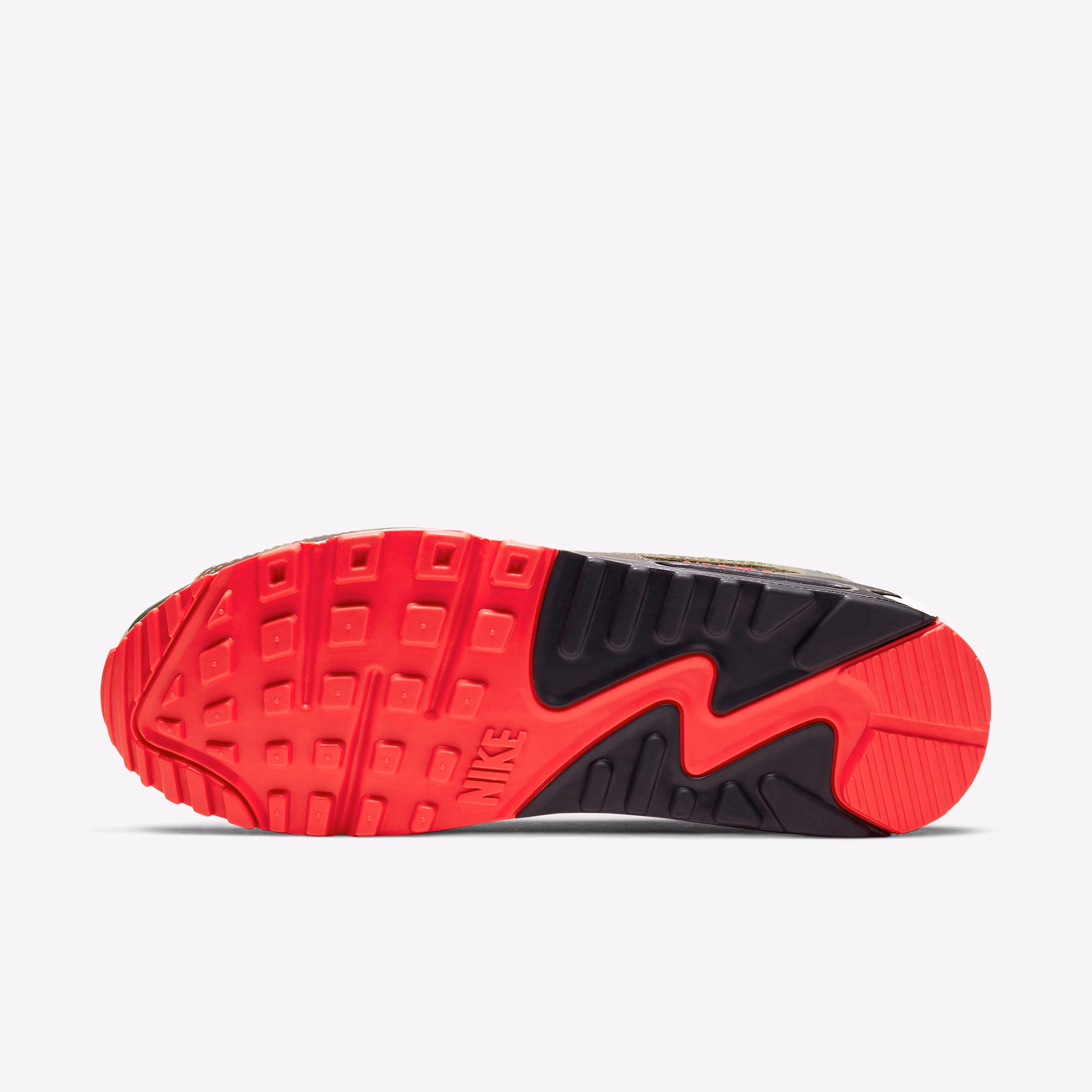Кросівки чоловічі Nike Air Max 90 Dark Sage and Solar Red CW6024-600 — фото 4