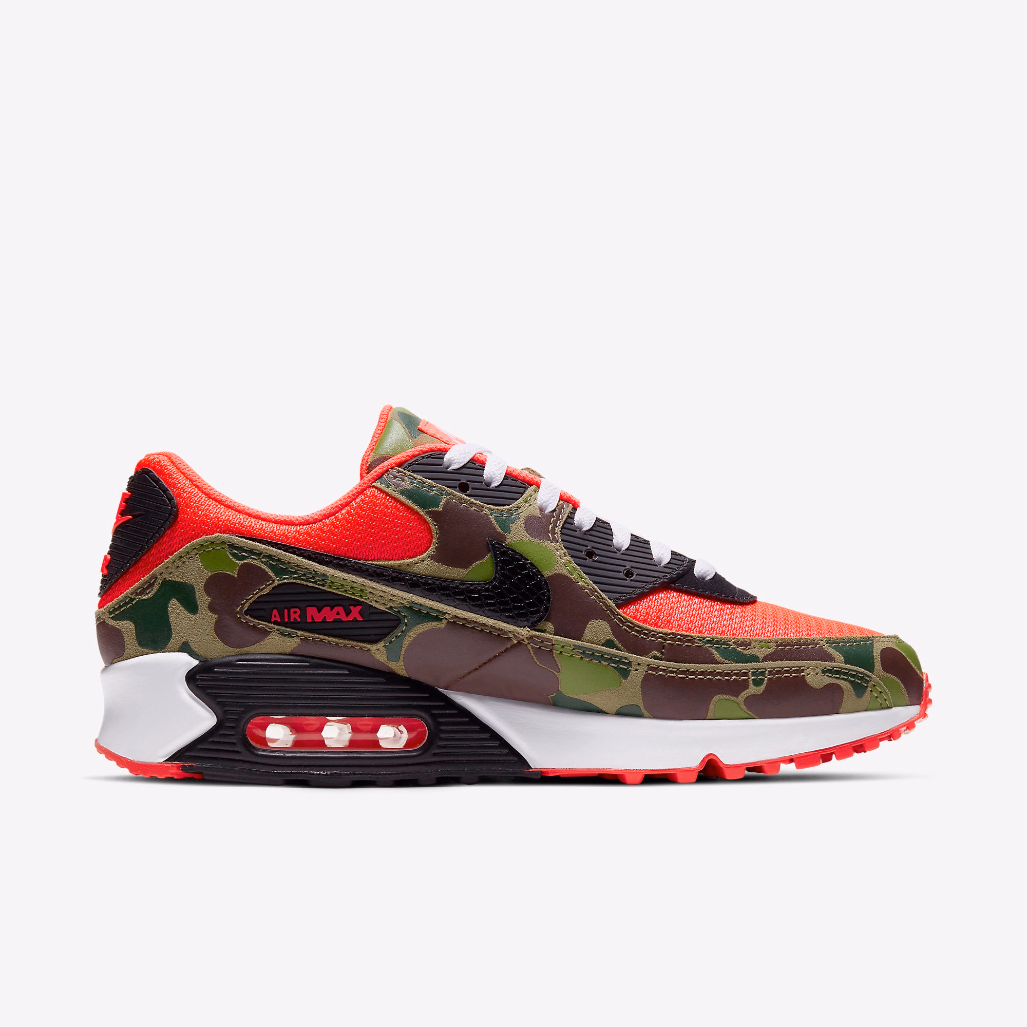 Кросівки чоловічі Nike Air Max 90 Dark Sage and Solar Red CW6024-600 — фото 3