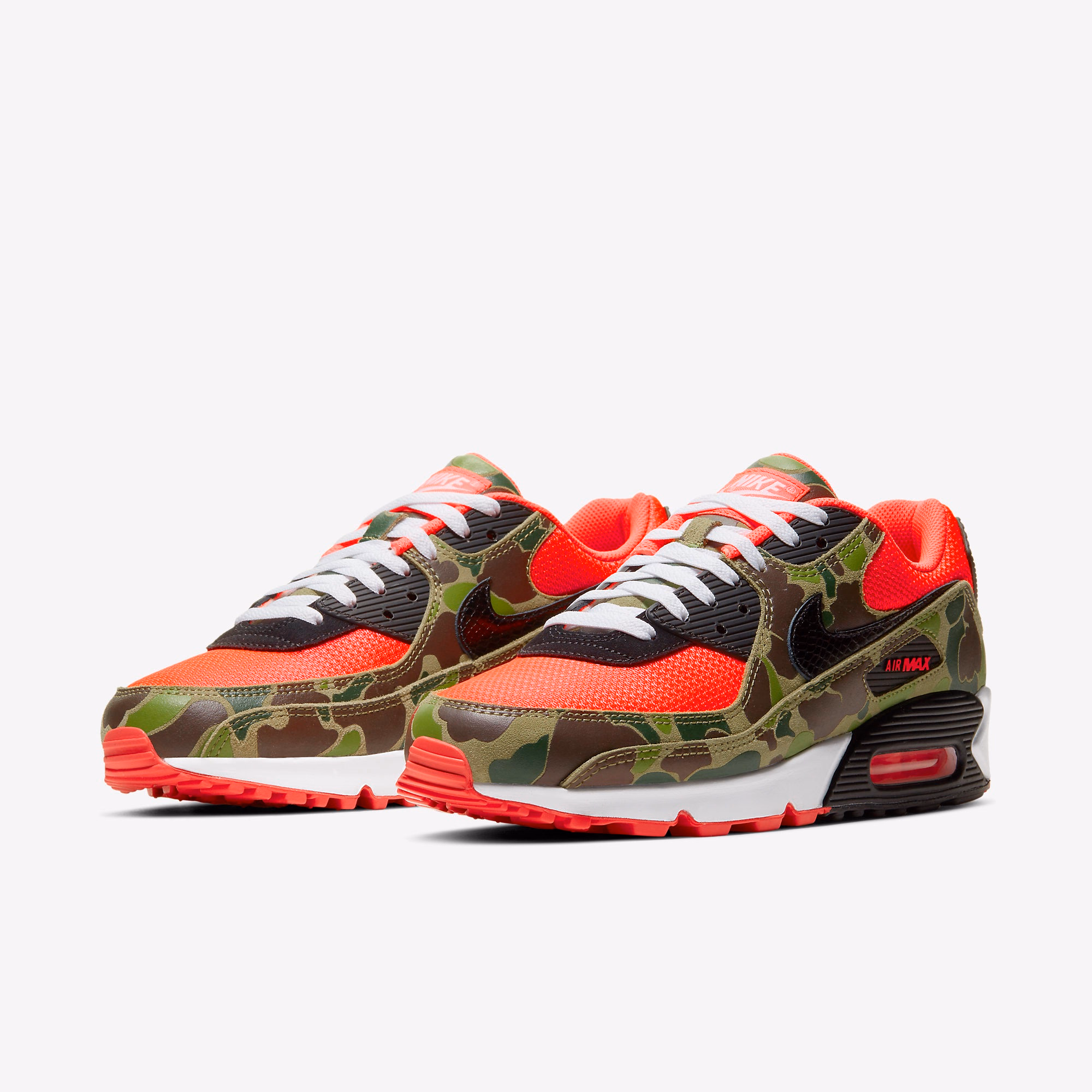 Кросівки чоловічі Nike Air Max 90 Dark Sage and Solar Red CW6024-600 — фото 2