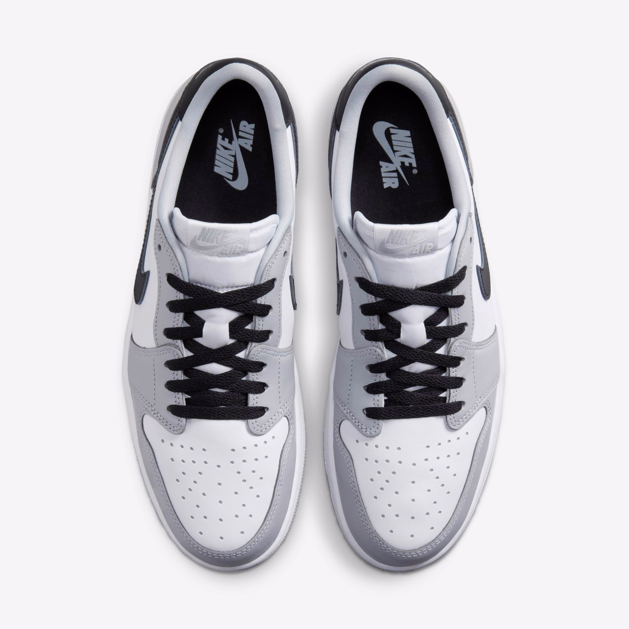 Кросівки чоловічі Air Jordan 1 Low OG «Wolf Grey and White» CZ0790-110 — фото 4