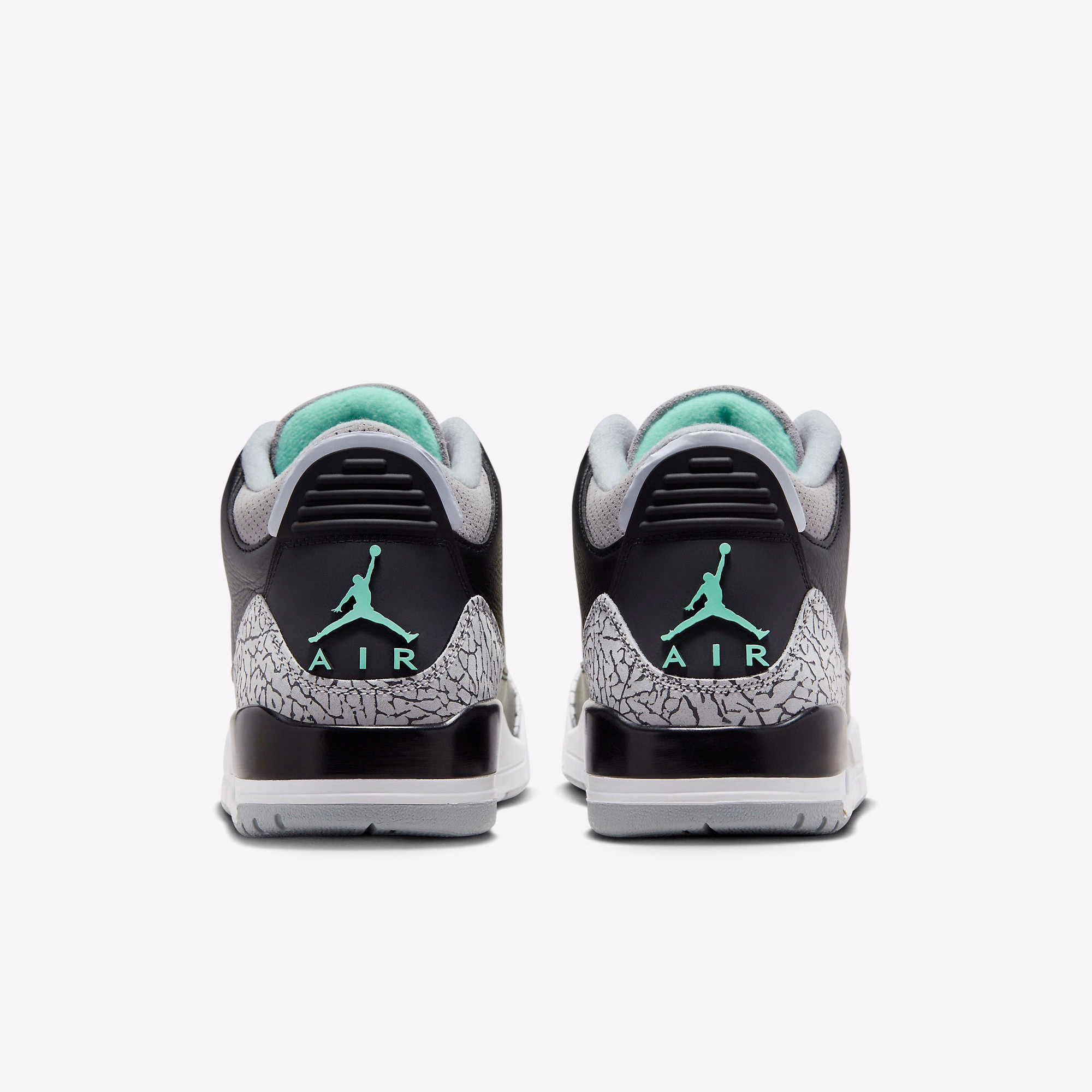 Кросівки чоловічі Air Jordan 3 Retro Black/Grey CT8532-031 — фото 5