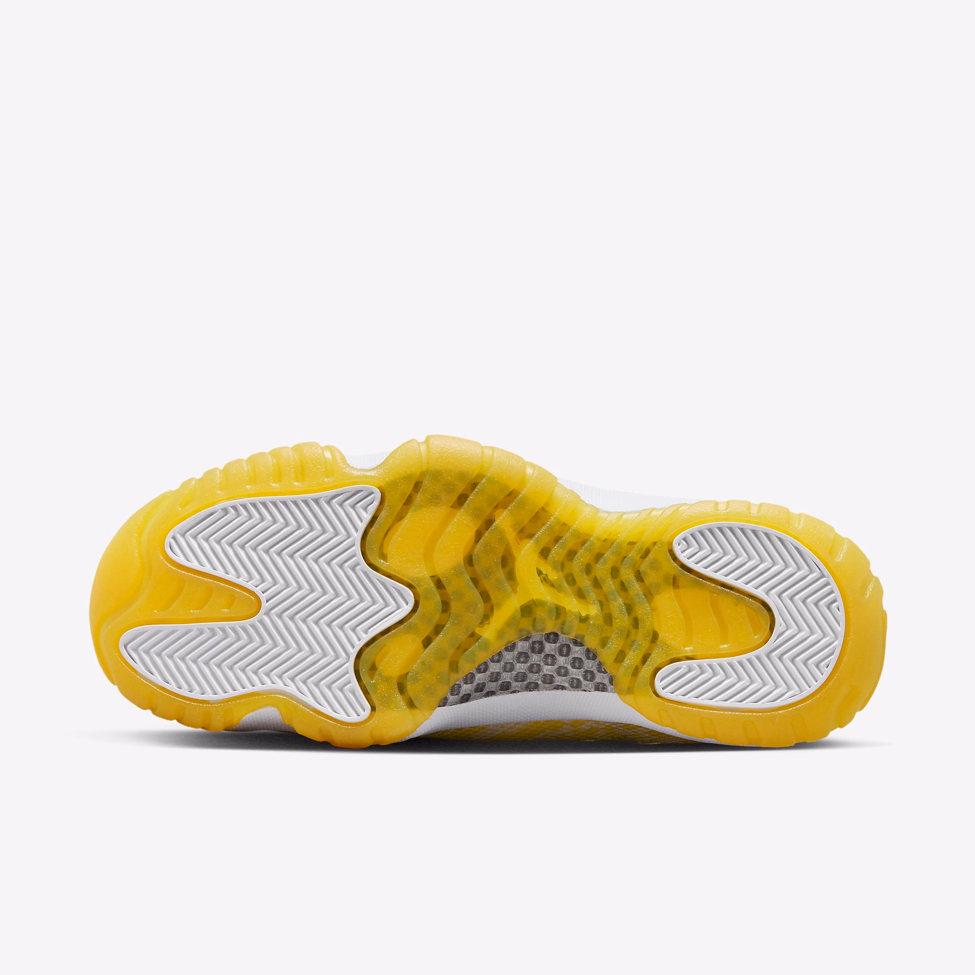 Кросівки жіночі Air Jordan Air 11 Retro Low White/Yellow AH7860-107 — фото 4