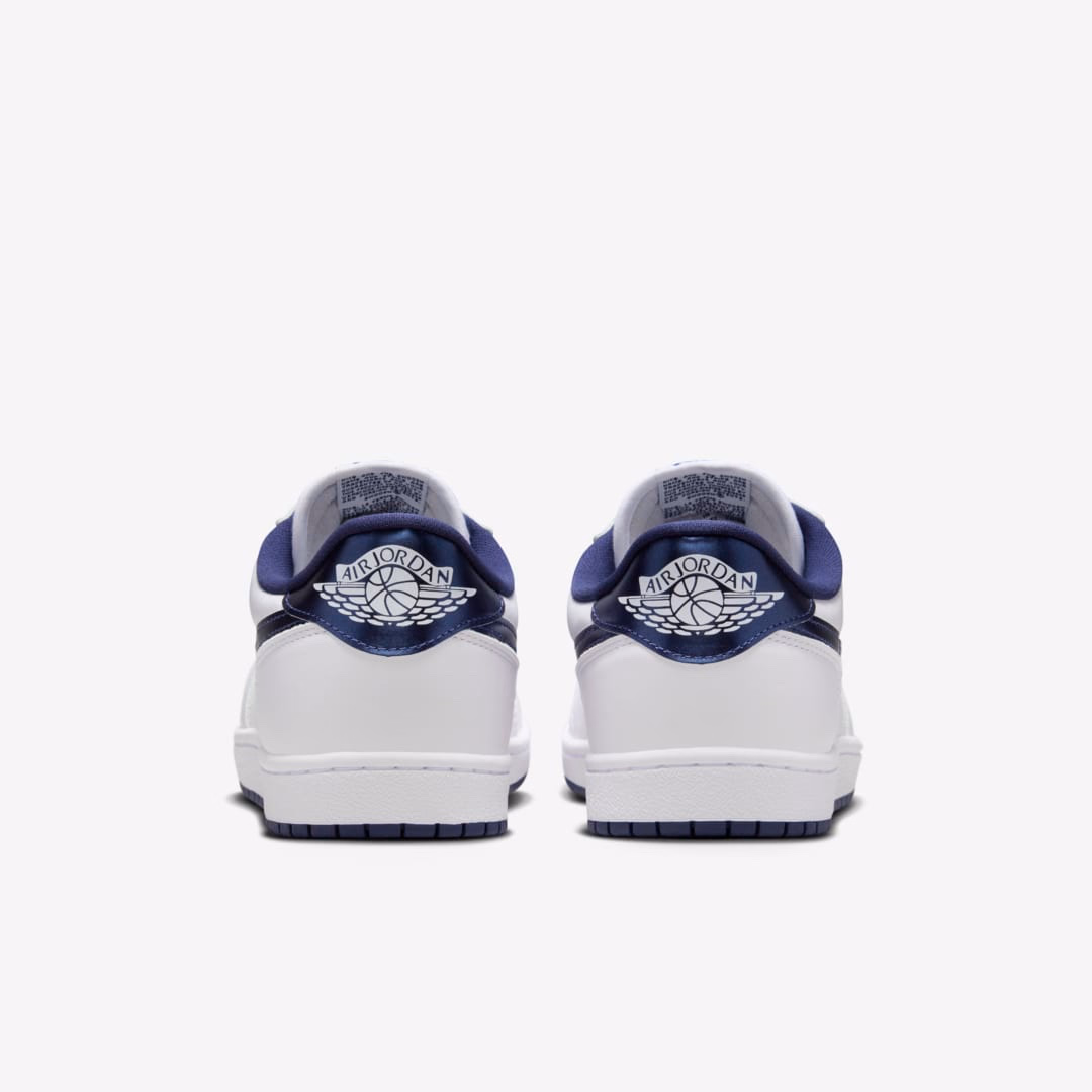 Кросівки чоловічі Nike Air Jordan 1 Retro Low 85 White Metallic FB9933-141 — фото 5