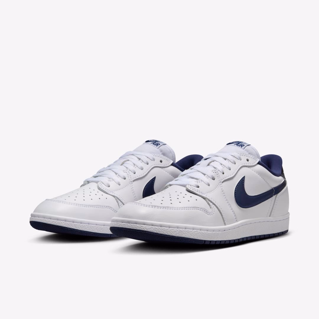 Кросівки чоловічі Nike Air Jordan 1 Retro Low 85 White Metallic FB9933-141 — фото 2