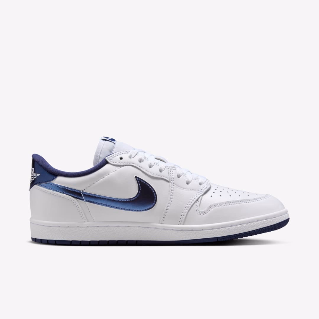 Кросівки чоловічі Nike Air Jordan 1 Retro Low 85 White Metallic FB9933-141 — фото 3