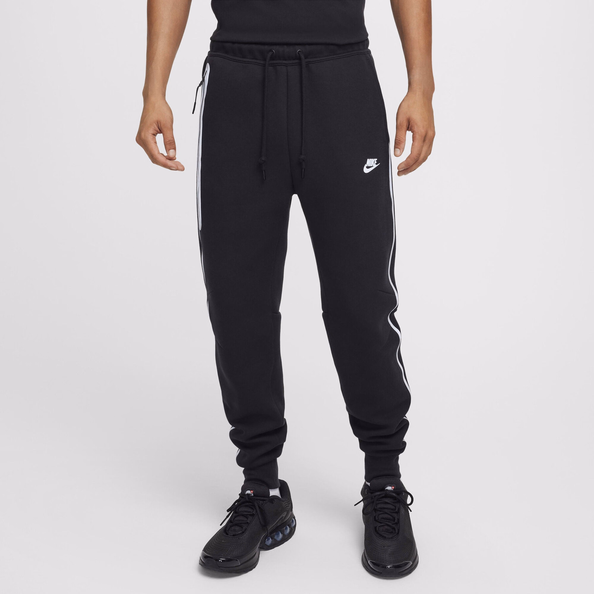 Штани чоловічі Nike Tech Fleece Jogger Black Reflective FZ0762-010