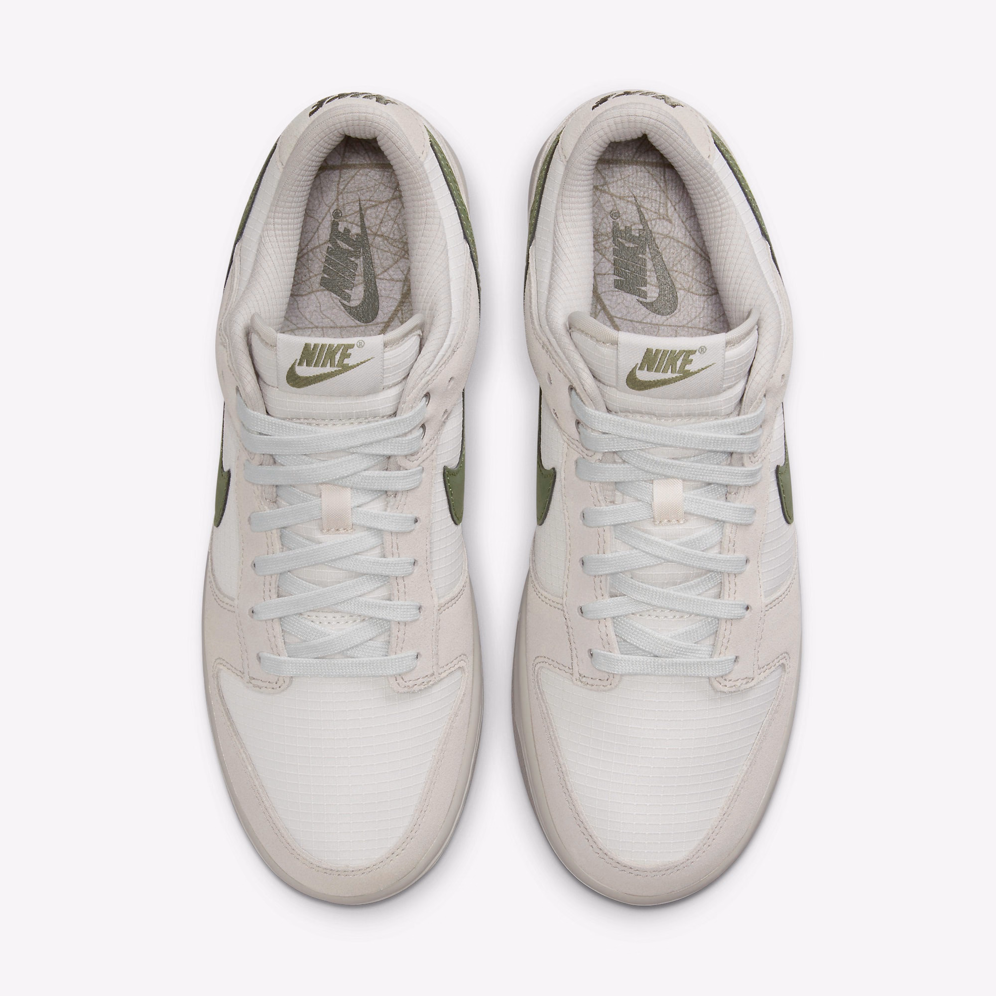 Кросівки чоловічі Nike Dunk Low White/Beige FV0398-001 — фото 4