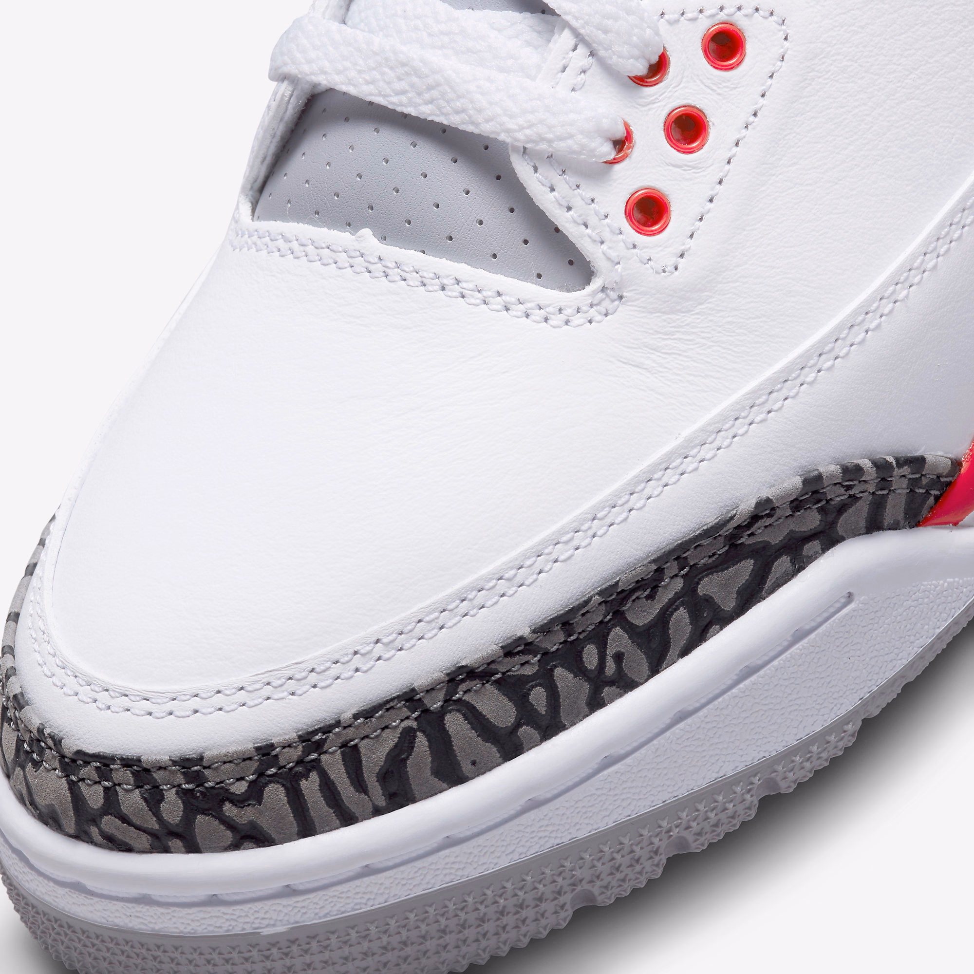 Кросівки чоловічі Air Jordan 3 ‘Fire Red’ DN3707-160 — фото 7