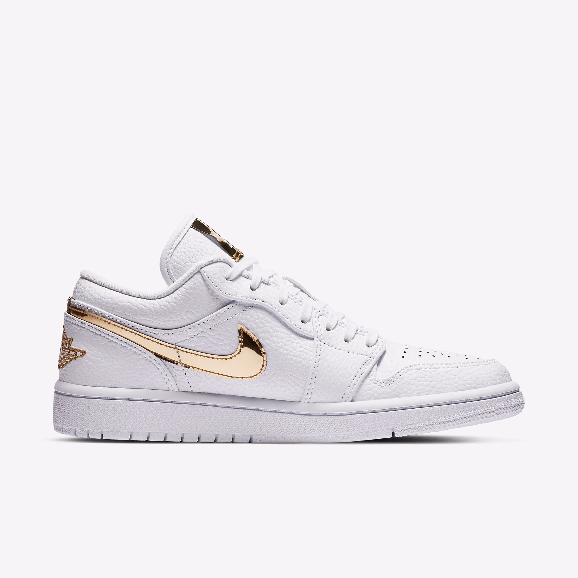 Кросіви жіночі Air Jordan 1 Retro Low White CZ4776-100 — фото 3