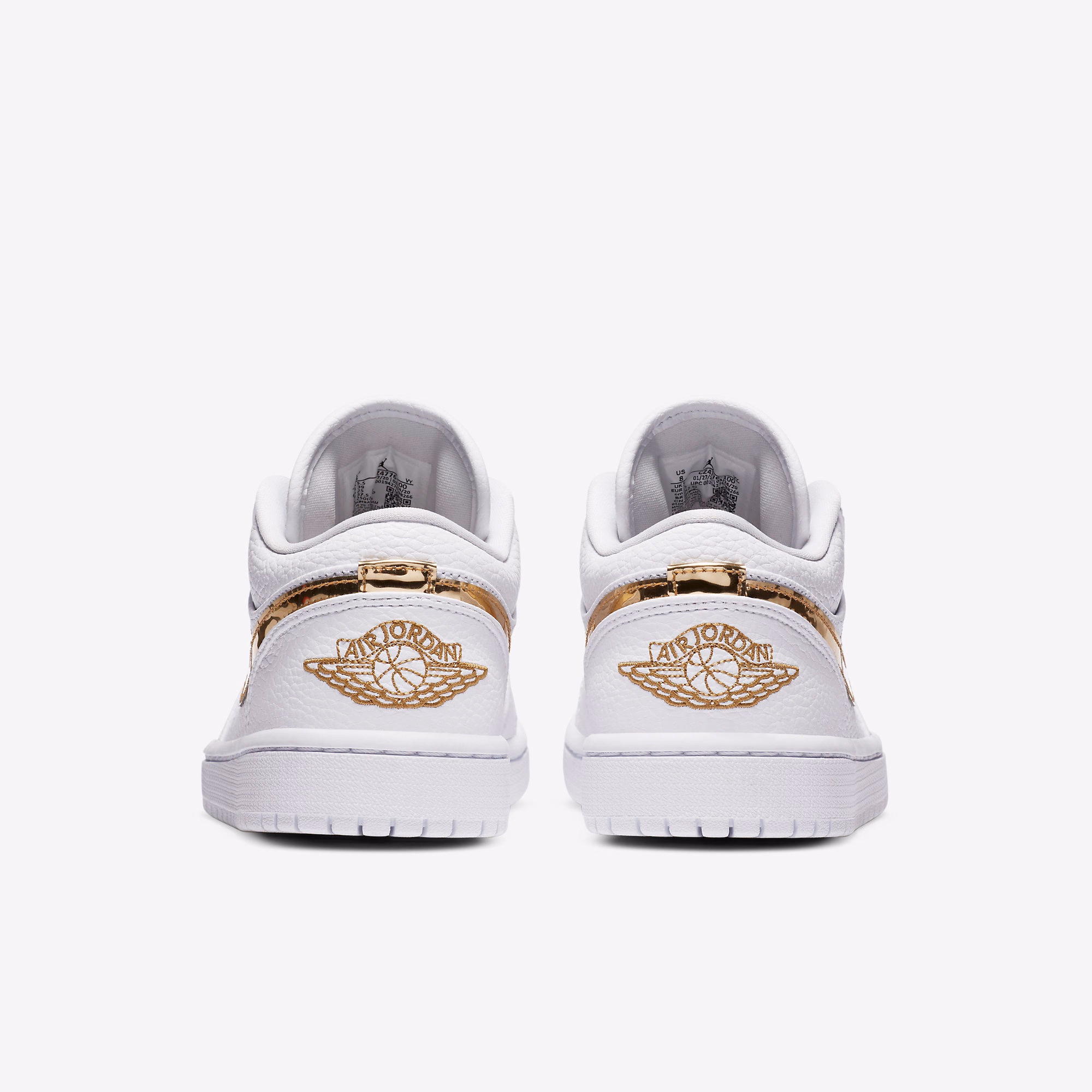 Кросіви жіночі Air Jordan 1 Retro Low White CZ4776-100 — фото 5