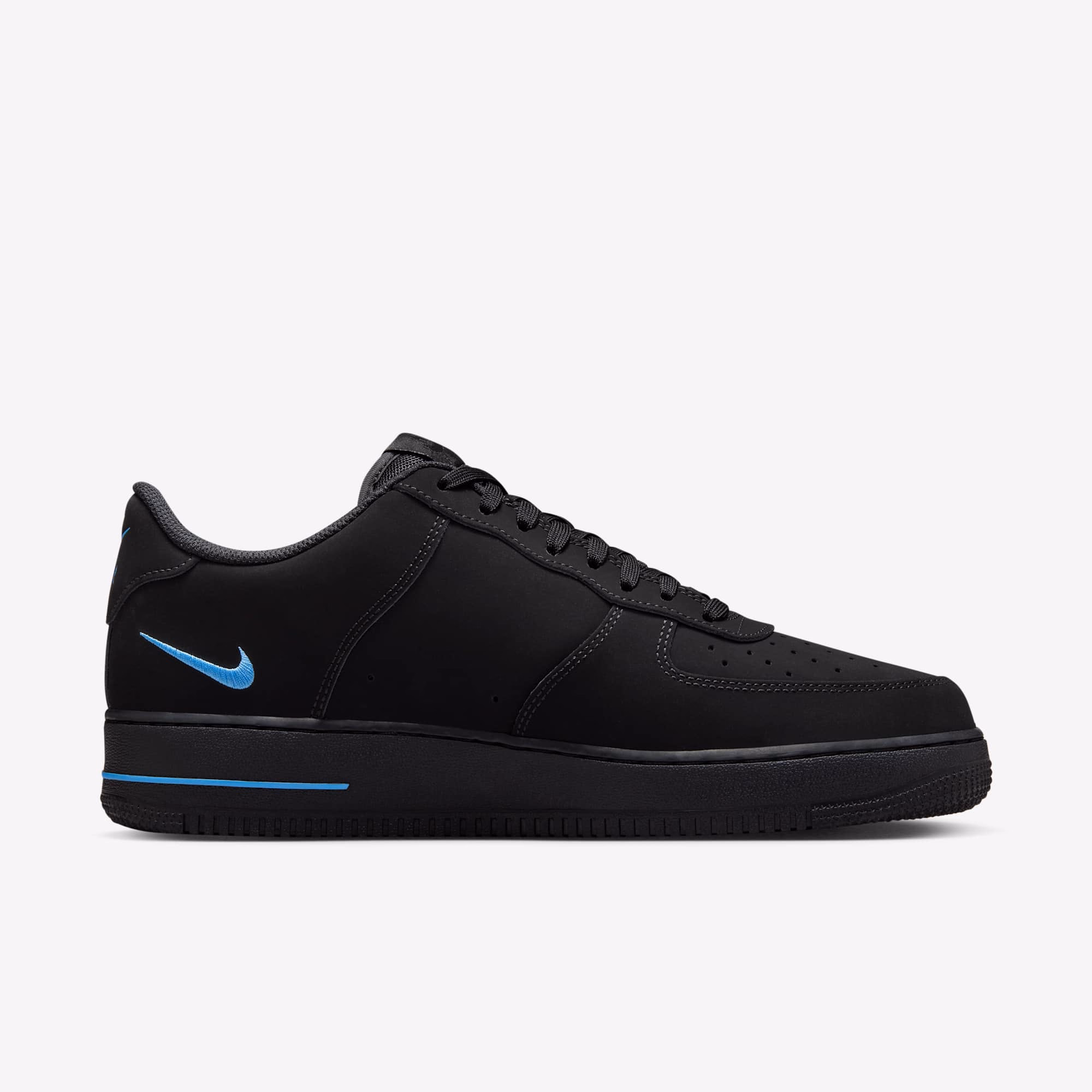 Кросівки чоловічі Nike Air Force 1 07 Black HV6223-001 — фото 3