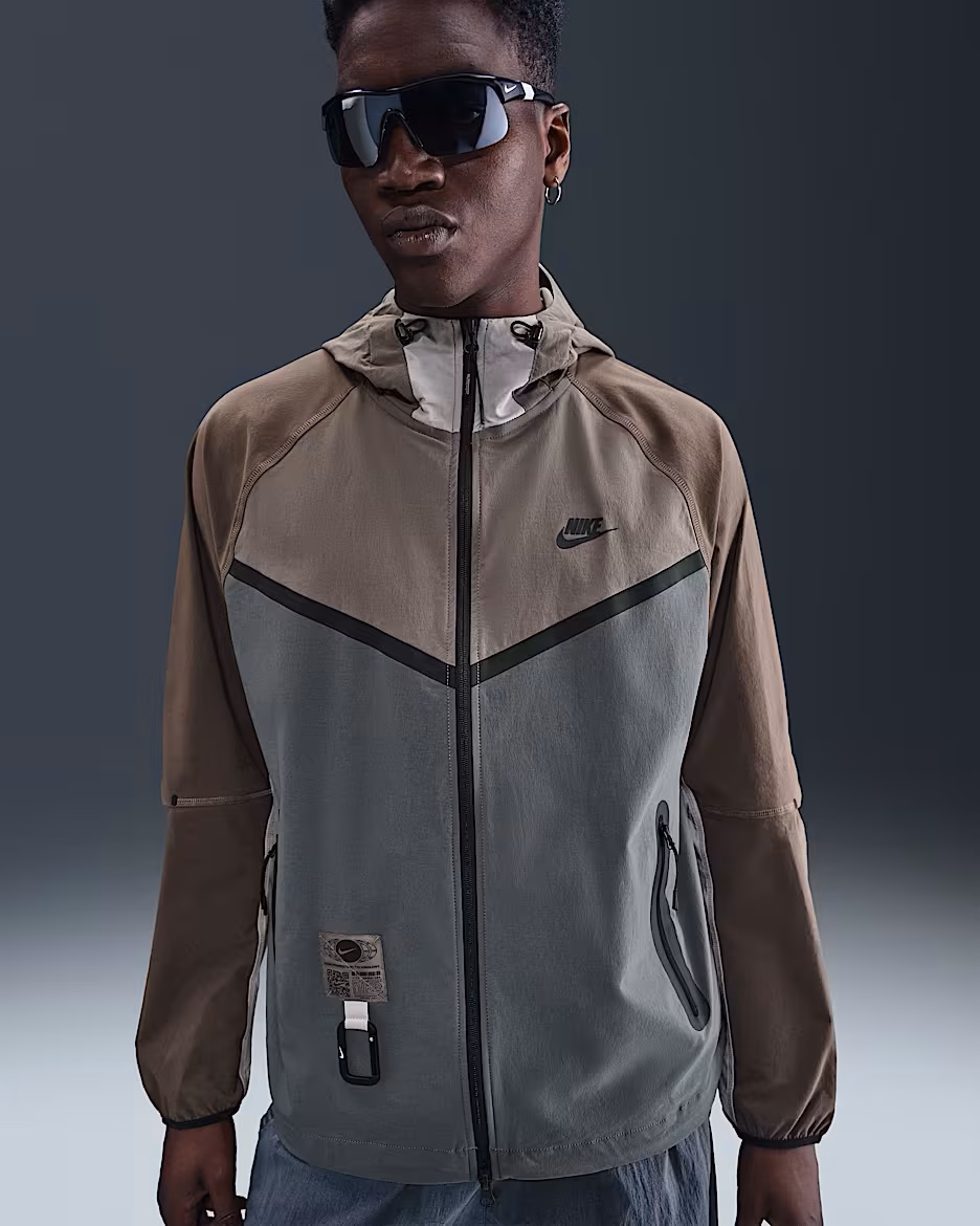 Куртка чоловіча Nike Tech Men's Woven Windrunner Full-Zip Jacket IB8956-289 — основне фото