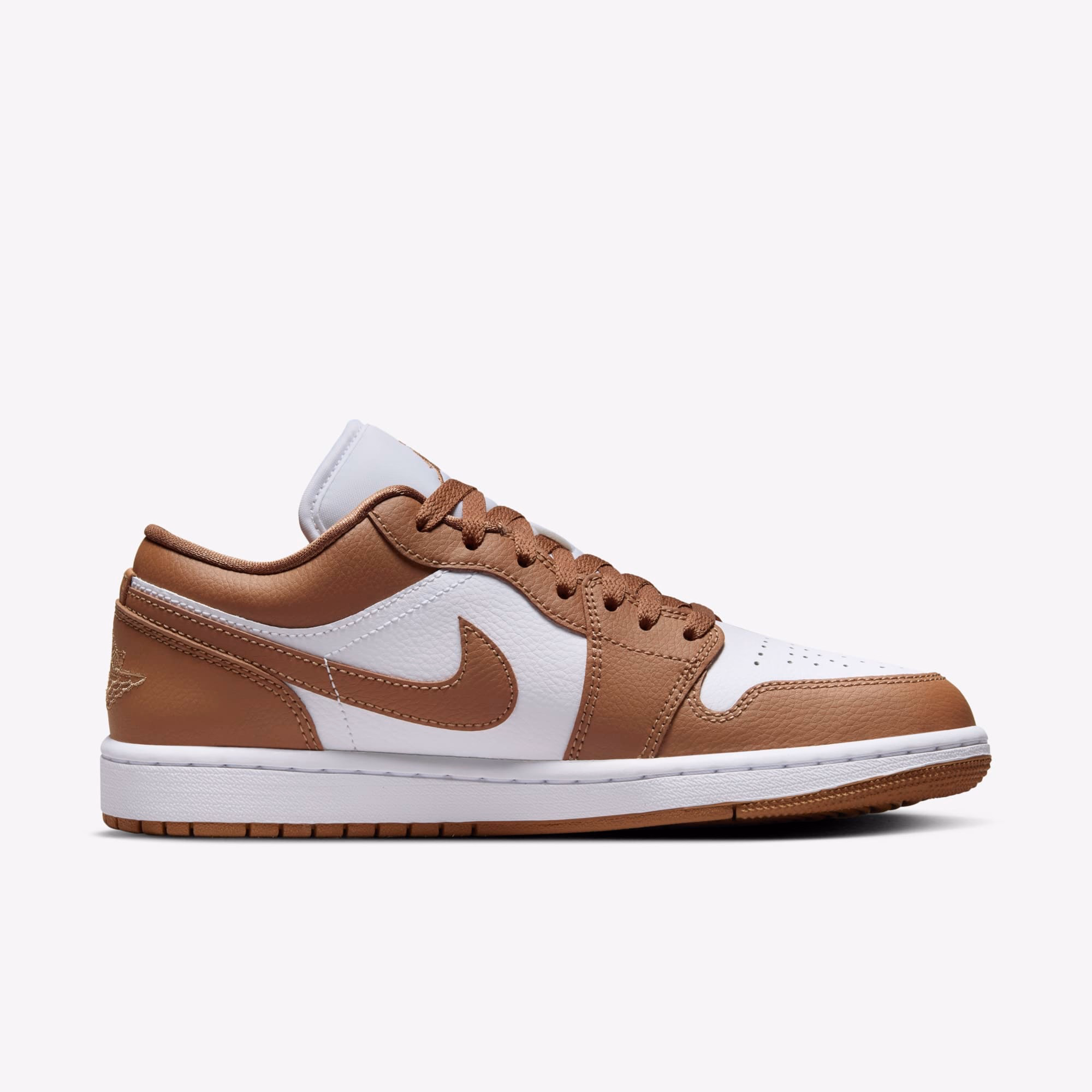 Кросівки жіночі Air Jordan 1 Low Archaeo Brown White DC0774-202 — фото 3