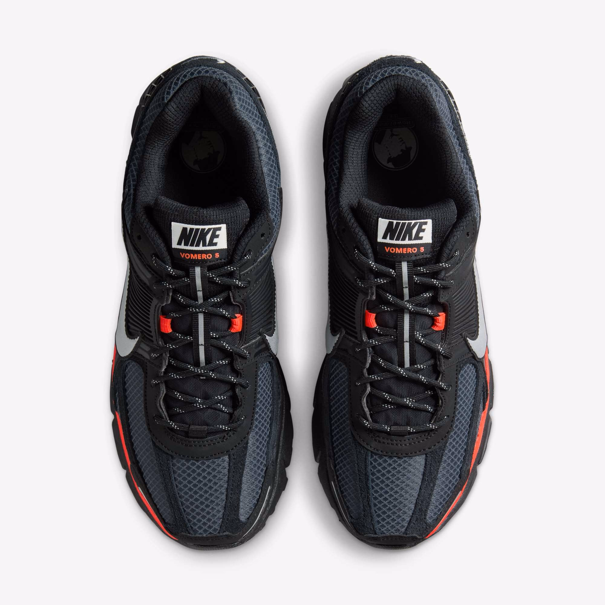 Кросівки чоловічі Nike Zoom Vomero 5 «BLACK/UNIVERSITY RED» HV2527-002 — фото 5