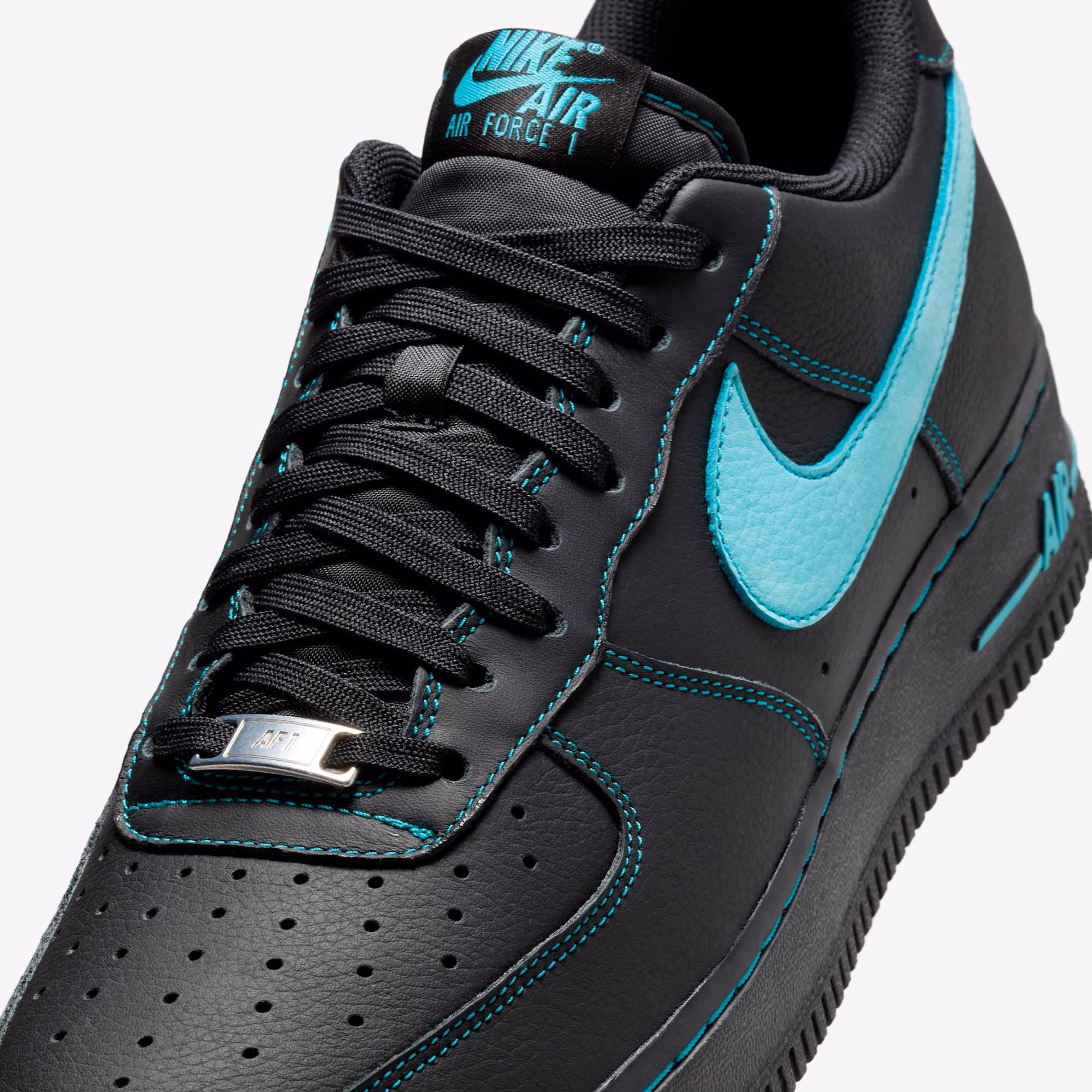 Кросівки чоловічі Nike Air Force 1 Low Black HQ2037-002 — фото 4