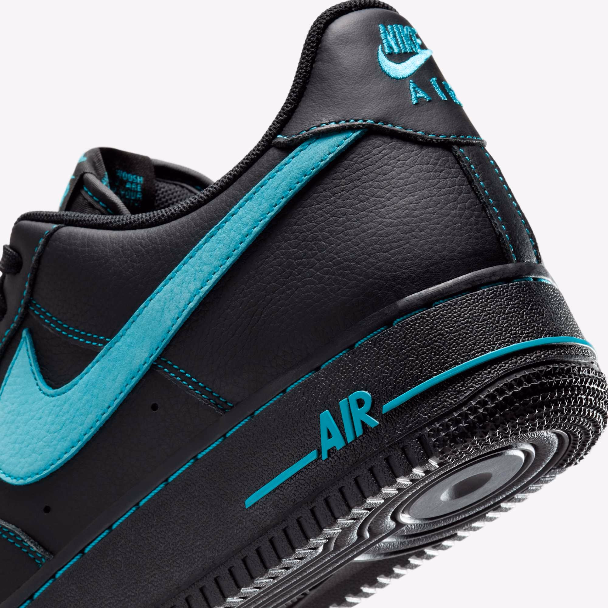 Кросівки чоловічі Nike Air Force 1 Low Black HQ2037-002 — фото 6