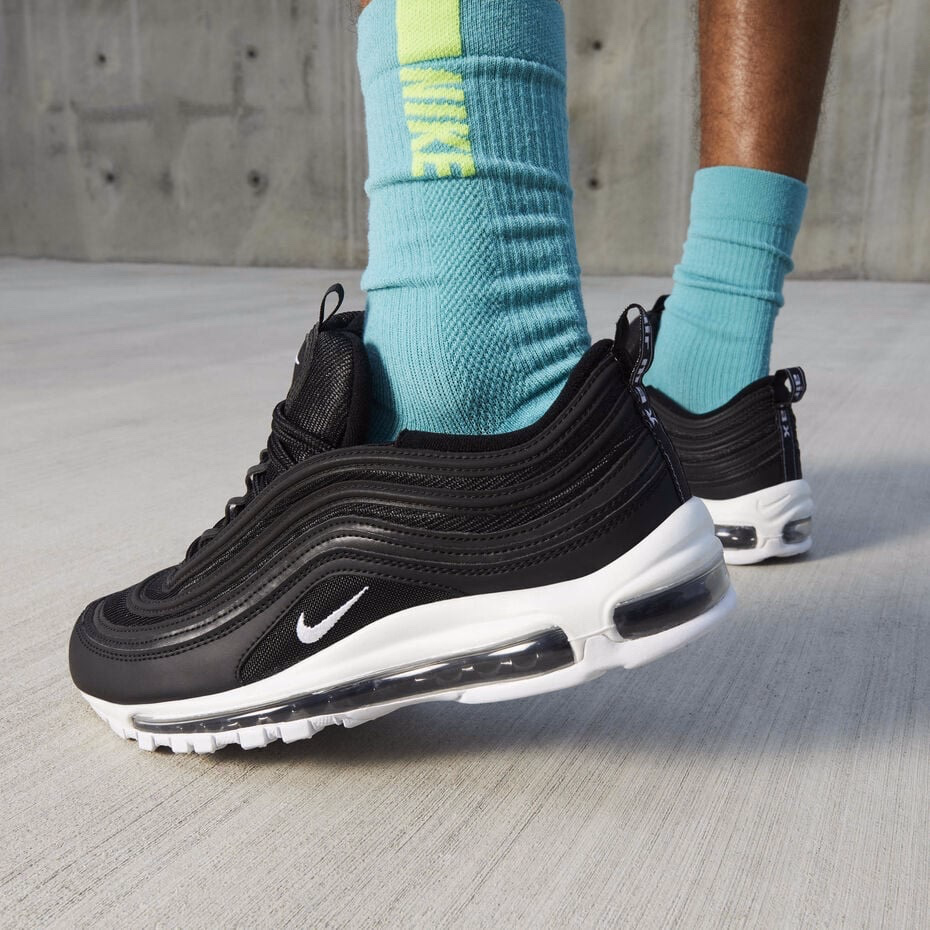 Кросівки чоловічі Nike Air Max 97 Black White 921826-001 — фото 7