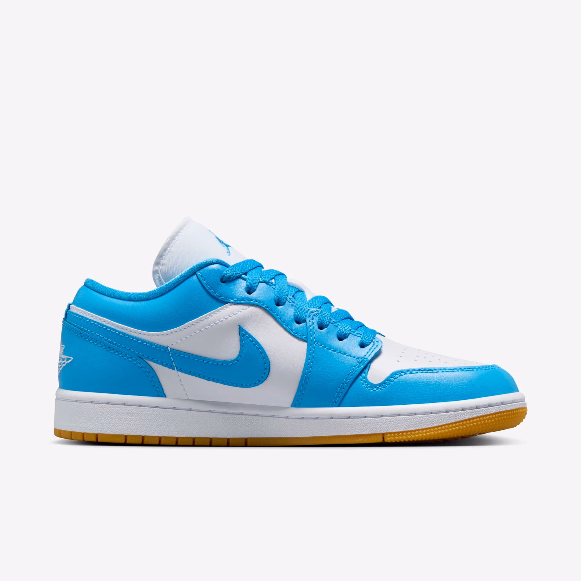Кросівки жіночі Air Jordan 1 Low White/Blue DC0774-104 — фото 3