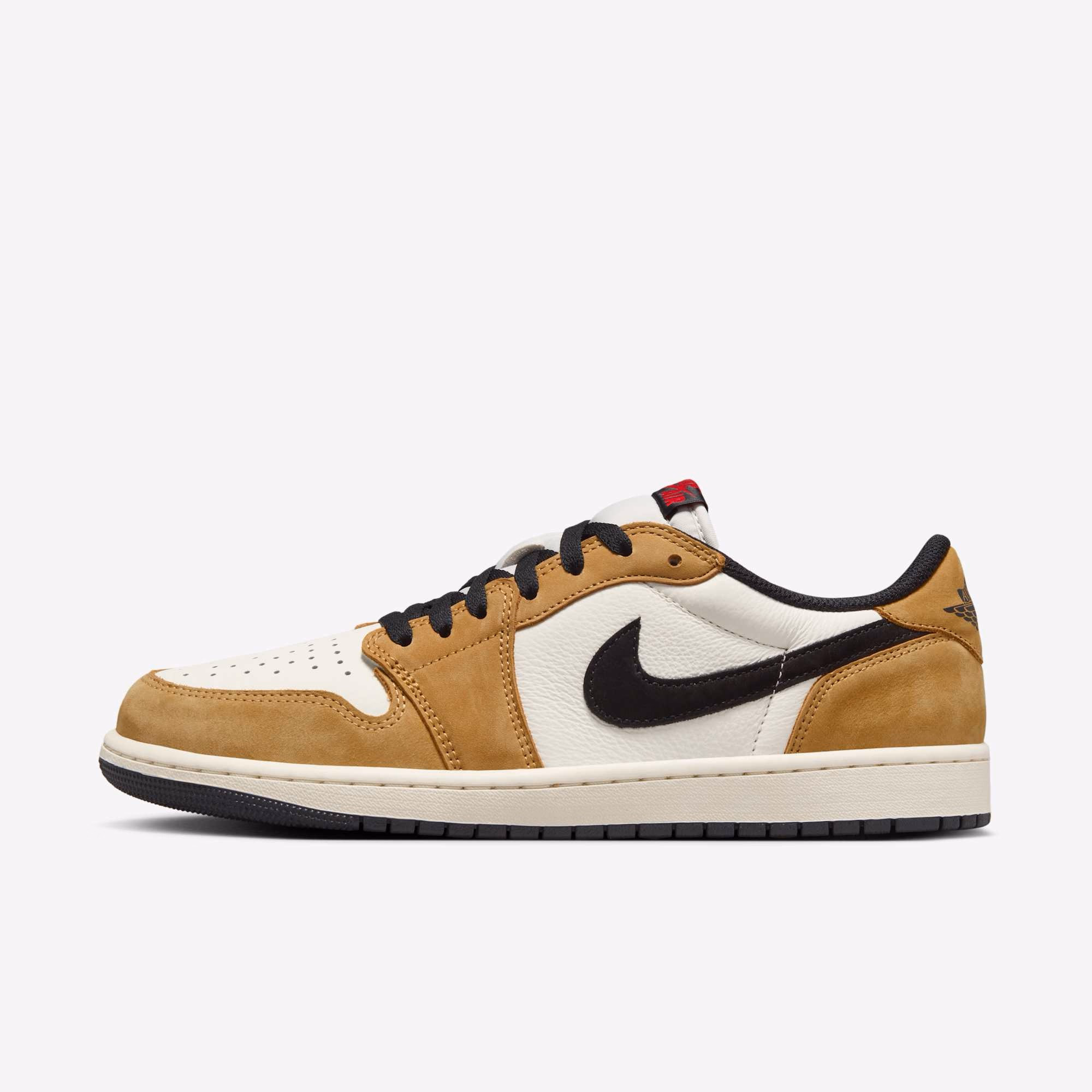 Кросівки чоловічі Air Jordan 1 Low Og White/Yellow CZ0790-107