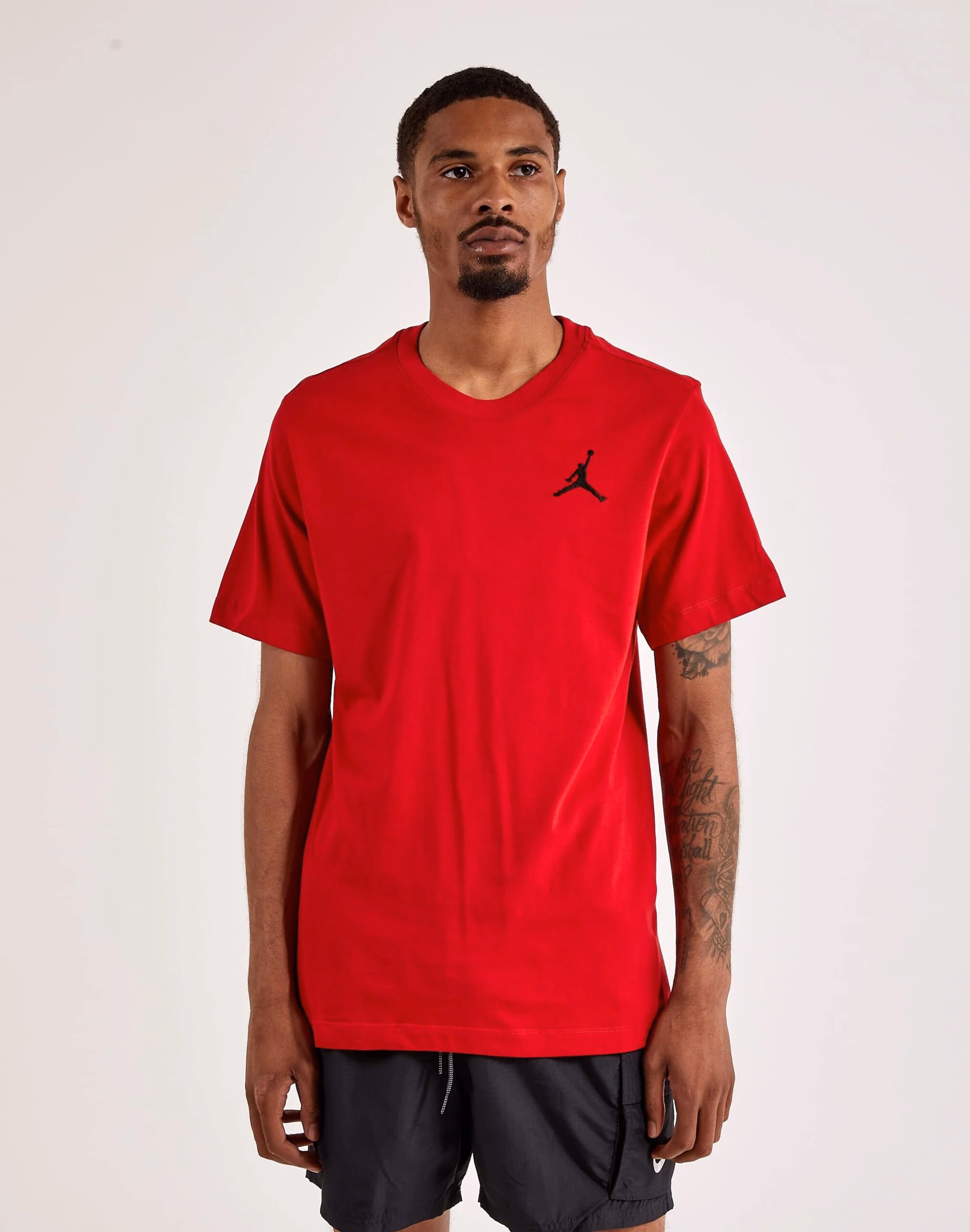 Футболка чоловіча Air Jordan J Jumpman Emb Ss Crew Red DC7485-687