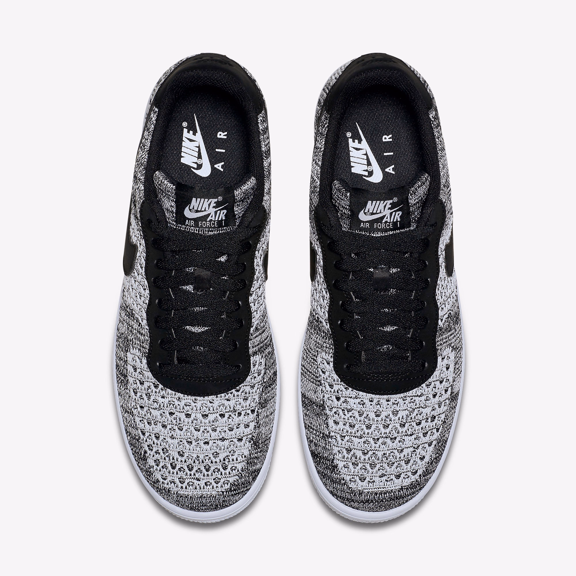 Кросівки чоловічі Nike Air Force 1 Flyknit 2.0 Grey AV3042-001 — фото 5
