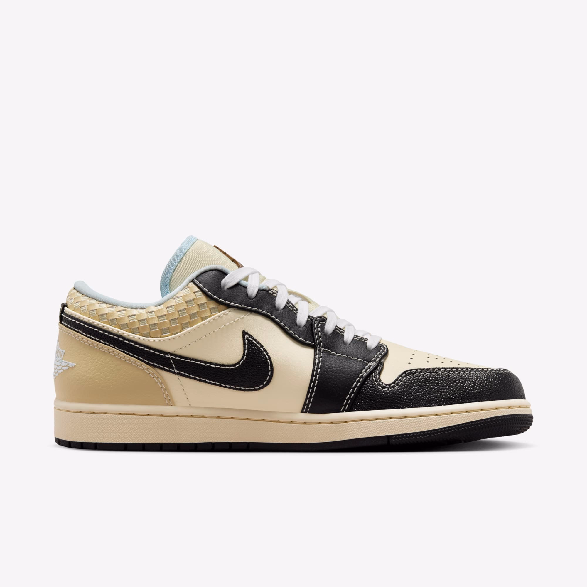 Кросівки чоловічі Air Jordan 1 Low Se Beige HQ3437-101 — фото 3