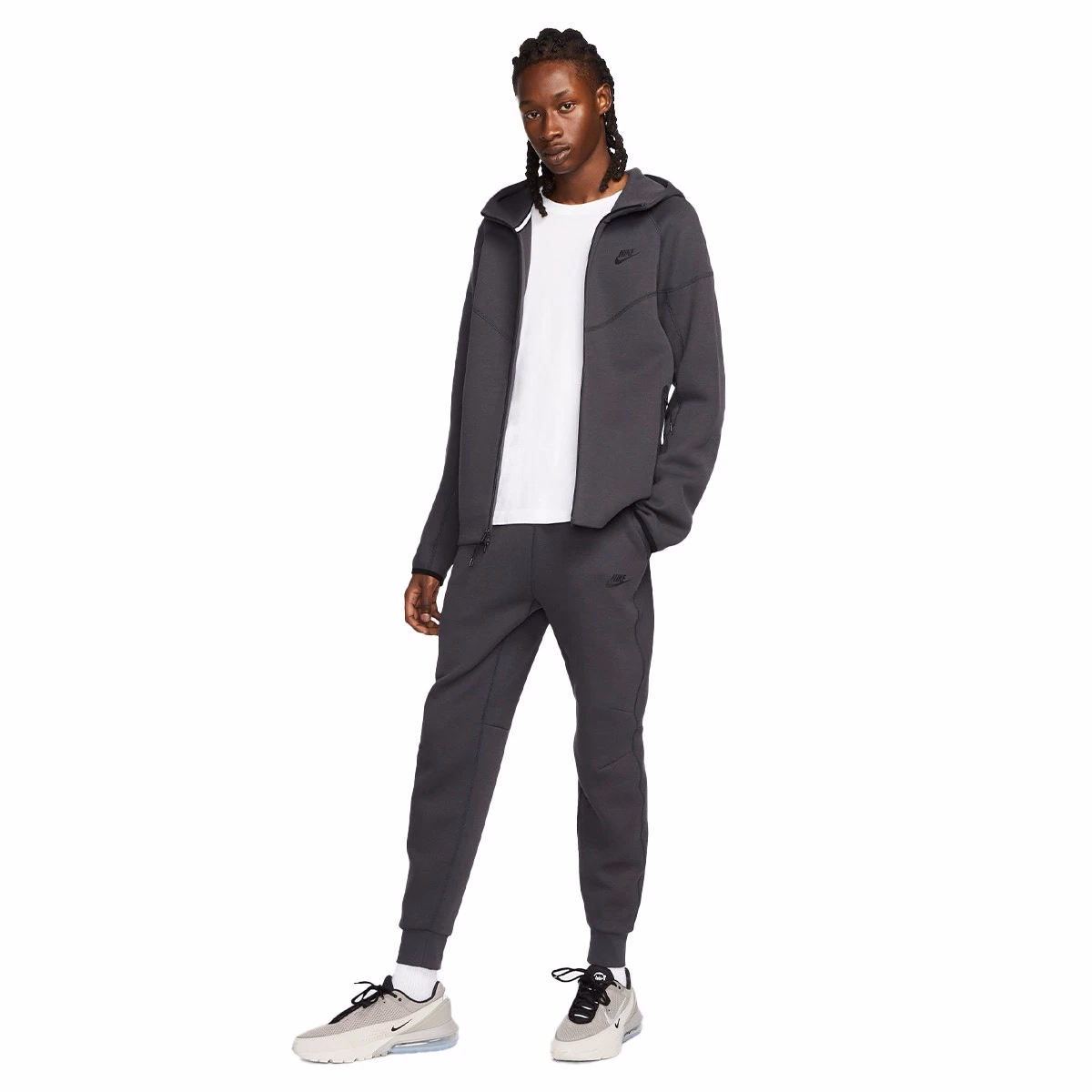 Толстовка чоловіча Nike Sportswear Tech Fleece Black FB7921-060 — фото 3