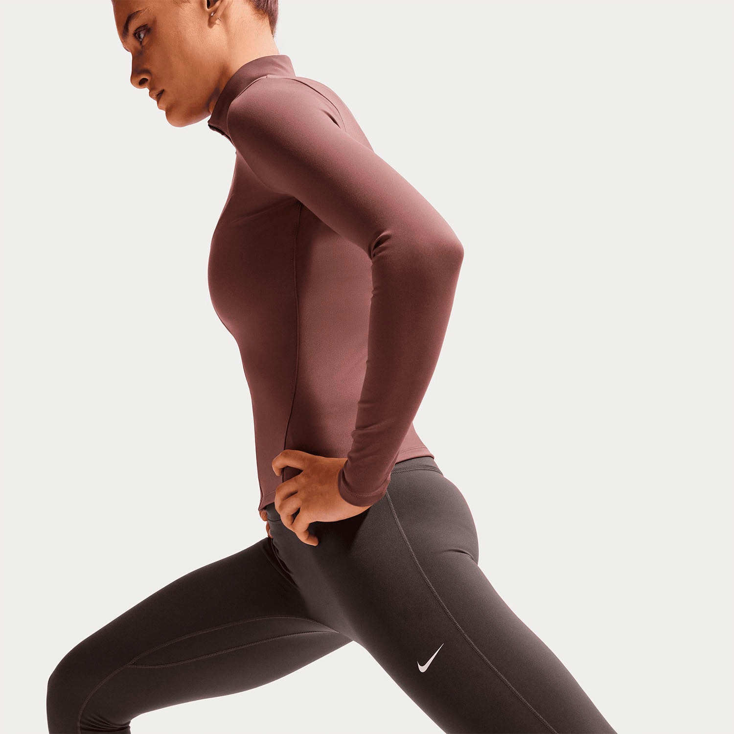 Легінси Nike One Seamless Front Women’s High-Waisted Full-Length Leggings HJ9195-036 — фото 2