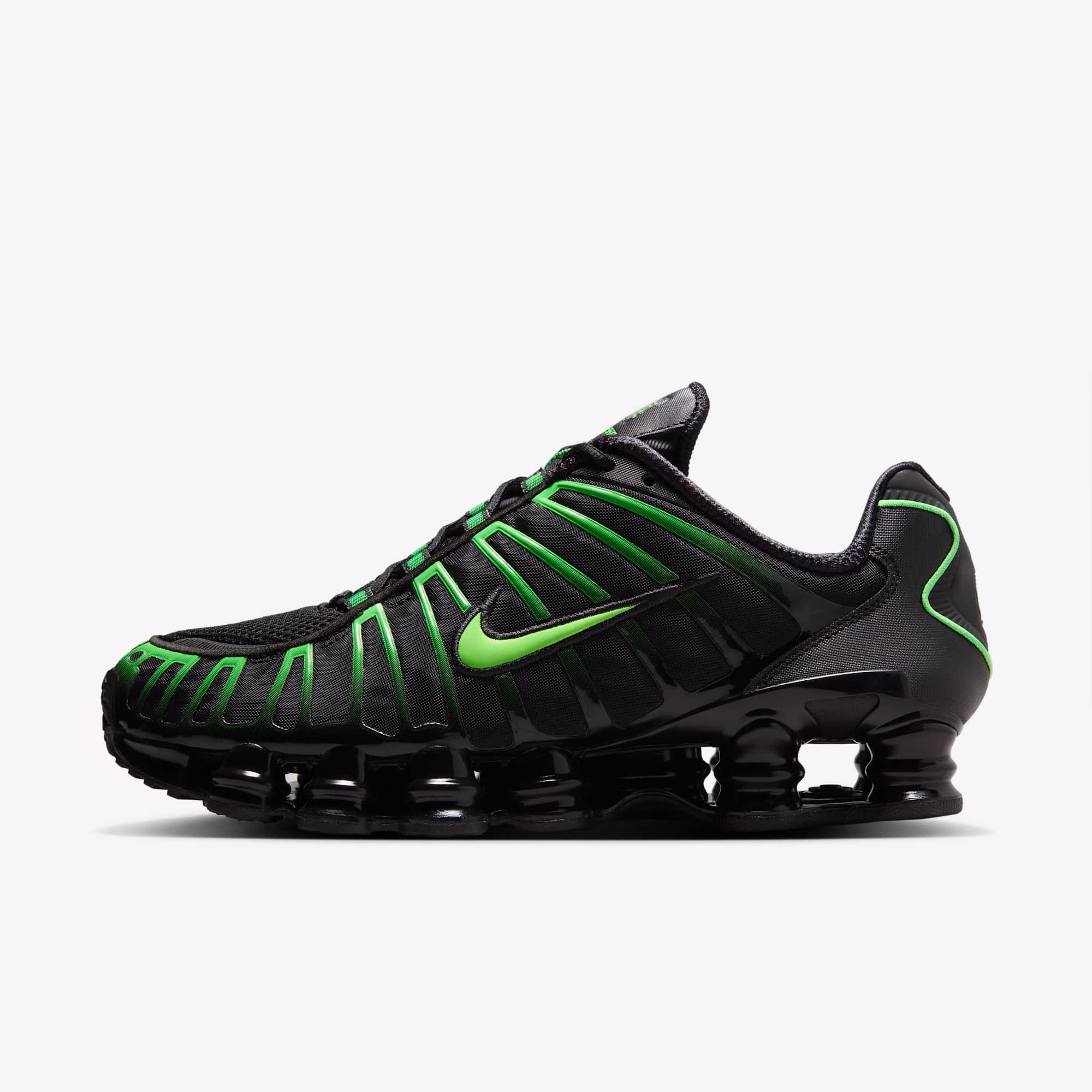 Кросівки чоловічі Nike Shox Tl Black/Green AV3595-012 — основне фото