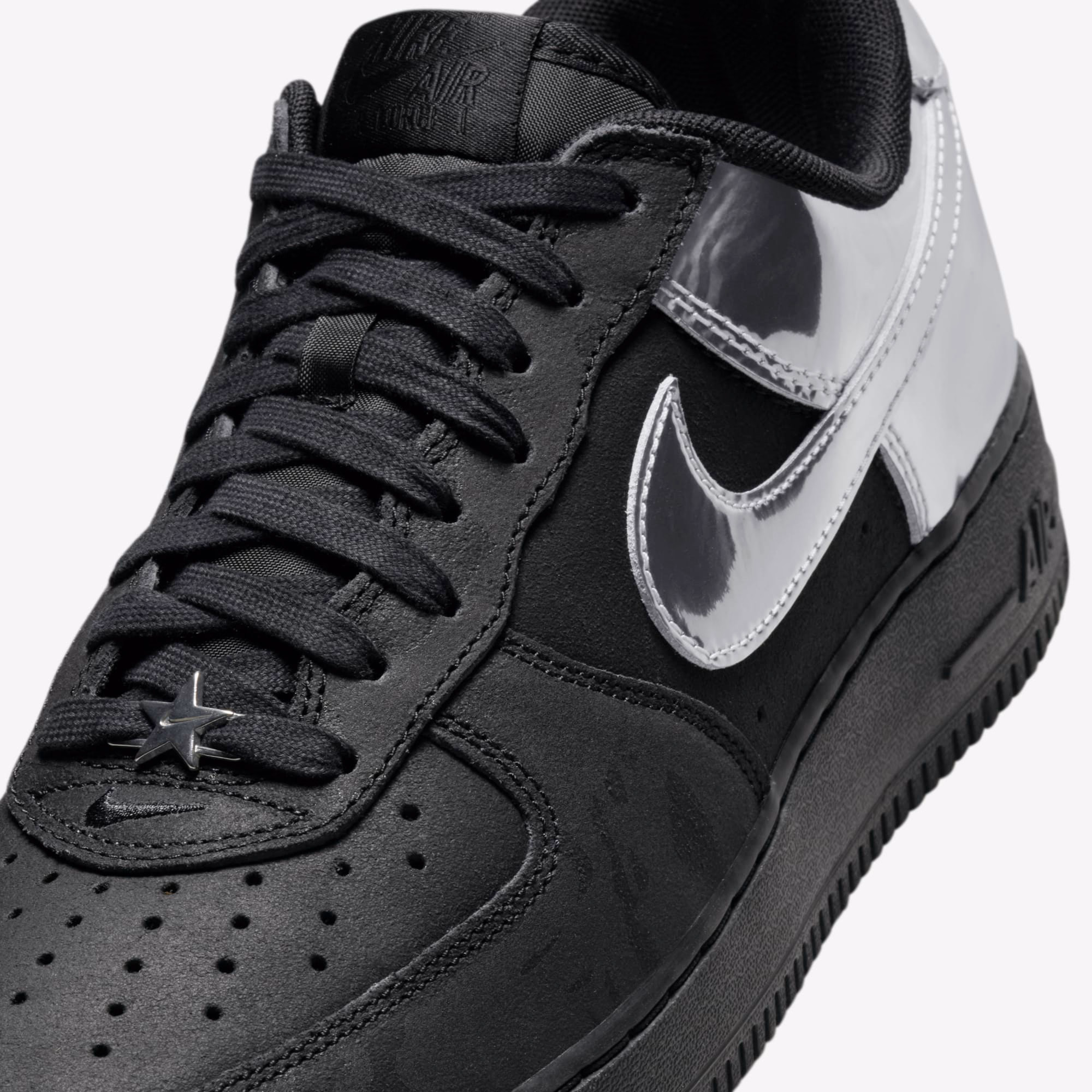 Кросівки чоловічі Nike Air Force 1 Low Retro Black HF2885-001 — фото 4