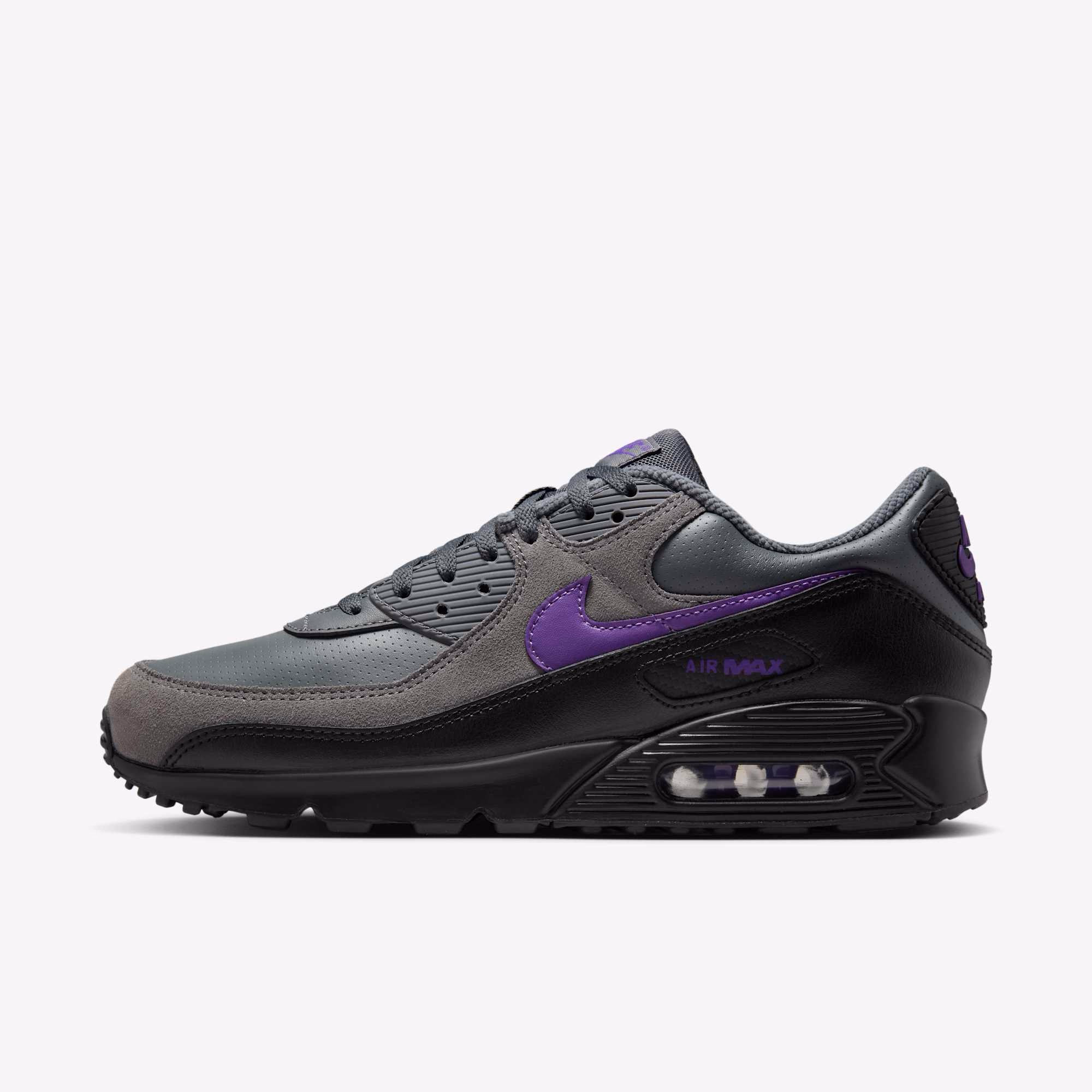 Кросівки чоловічі Nike Air Max 90 Black/Grey IF0670-004