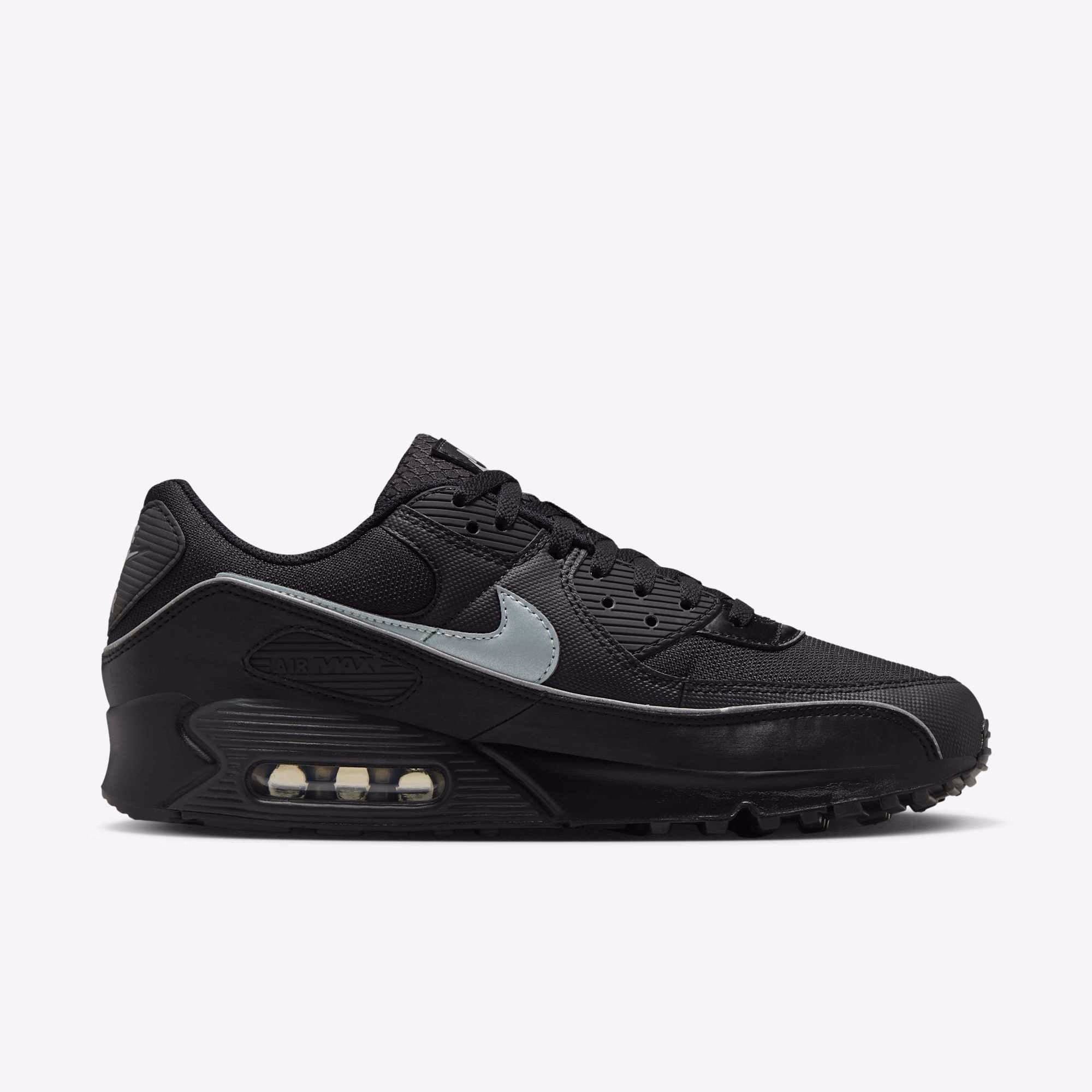 Кросівки чоловічі Nike Air Max 90 Premium Black HV4517-002 — фото 3