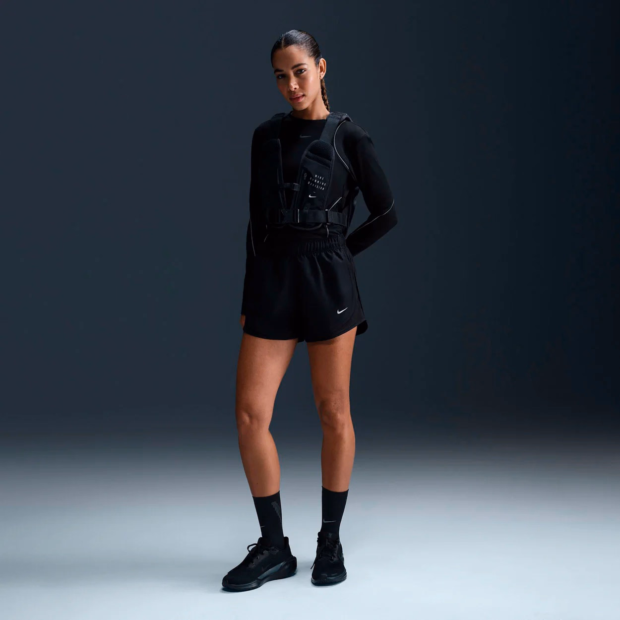 Шорти жіночі Nike Tempo WomenS Dri-Fit Mid-Rise Brief-Lined Running Shorts Black HM6096-011