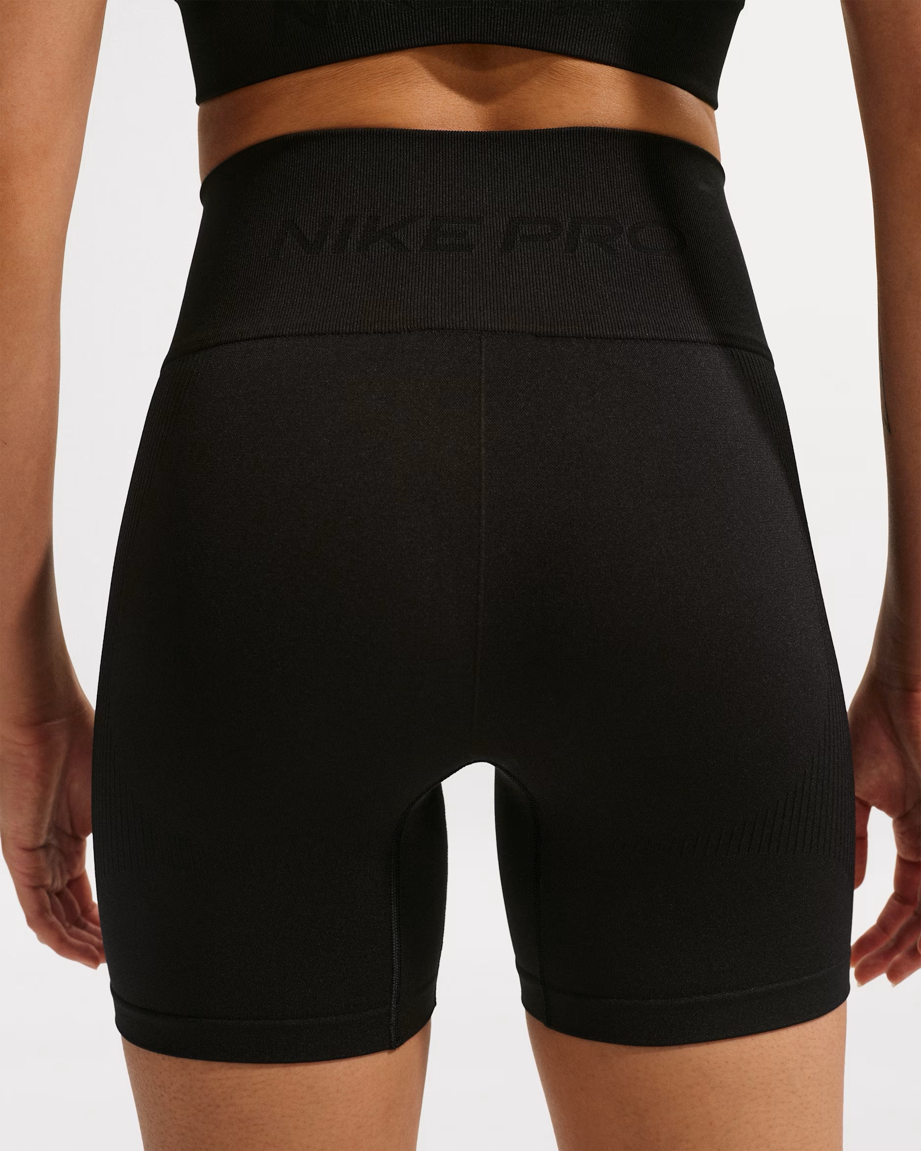 Шорти жіночі Nike Pro Seamless Black IF1210-010 — фото 3