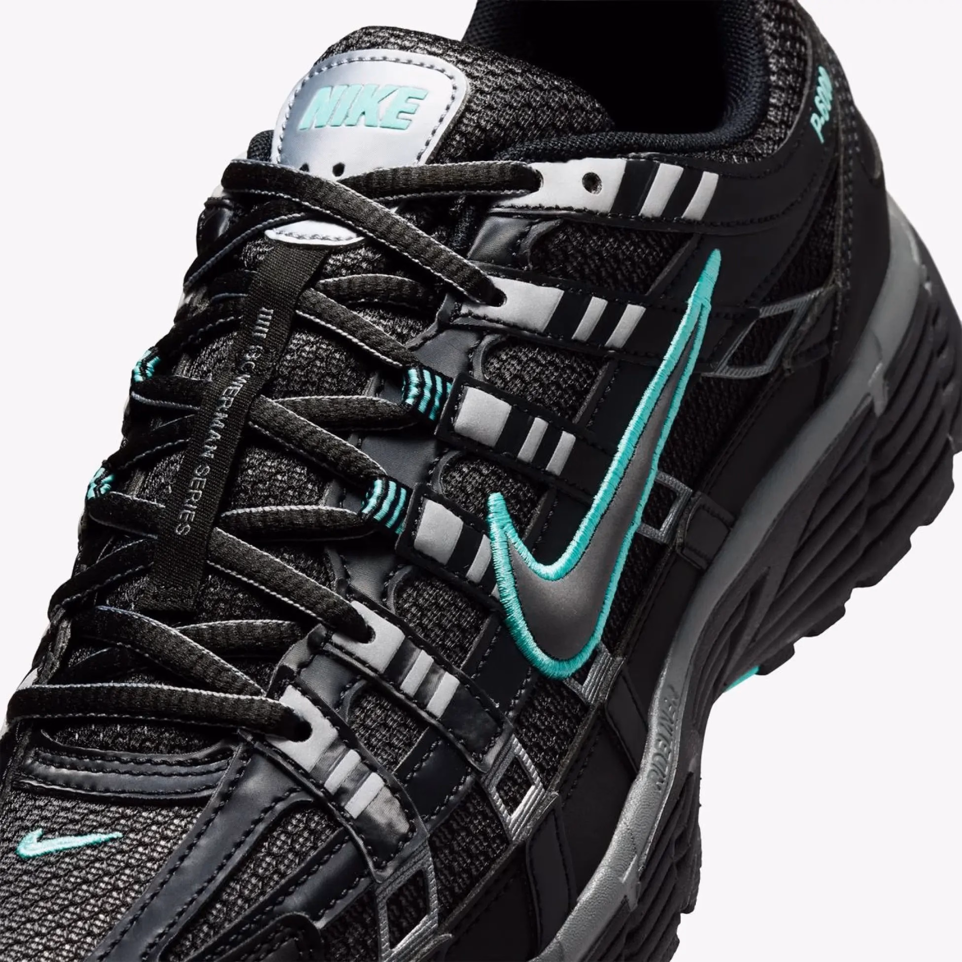 Кросівки чоловічі Nike P-6000 "Black/Hyper Turquoise/Cool" IR1477-010 — фото 4