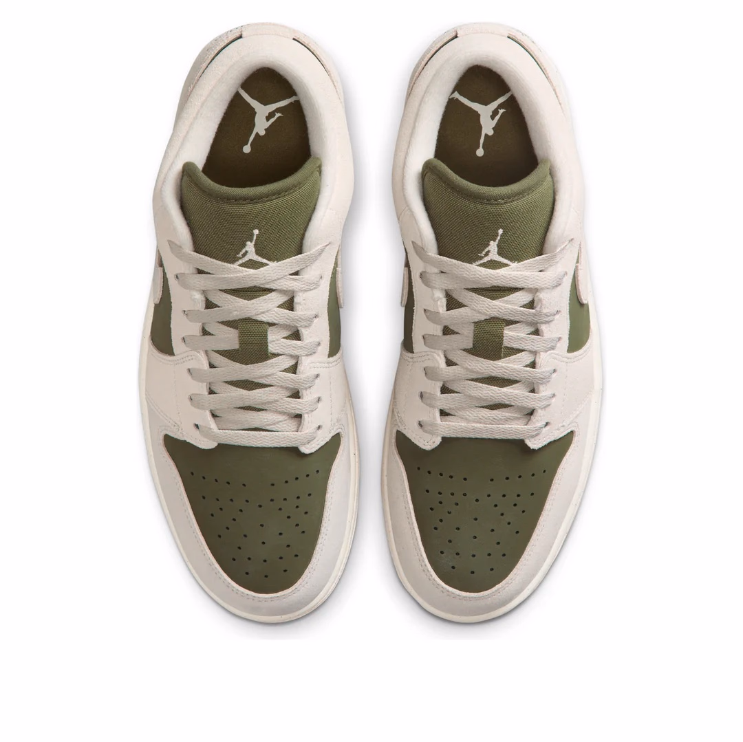 Кросівки чоловічі Air Jordan 1 Low Se Beige/Olive HV4089-201 — фото 3