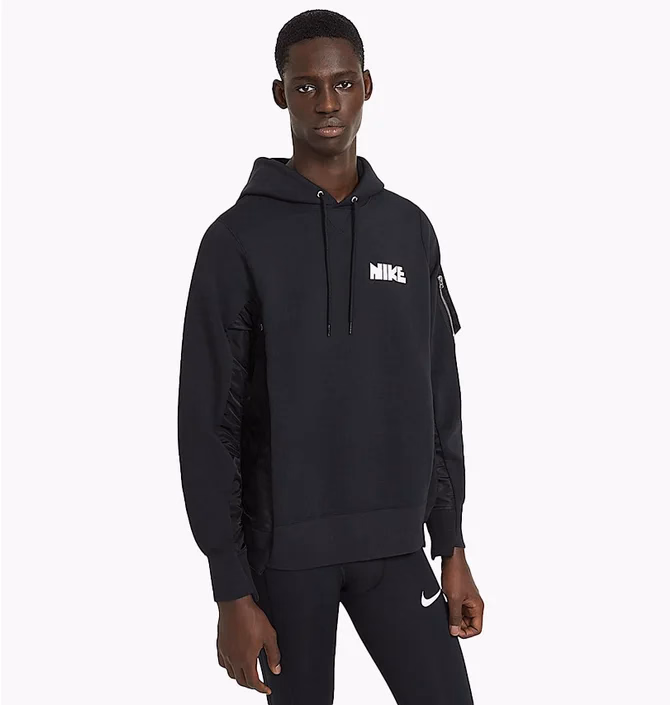 Худі чоловіче Nike x Sacai Hoodie 'Black CW2419-010