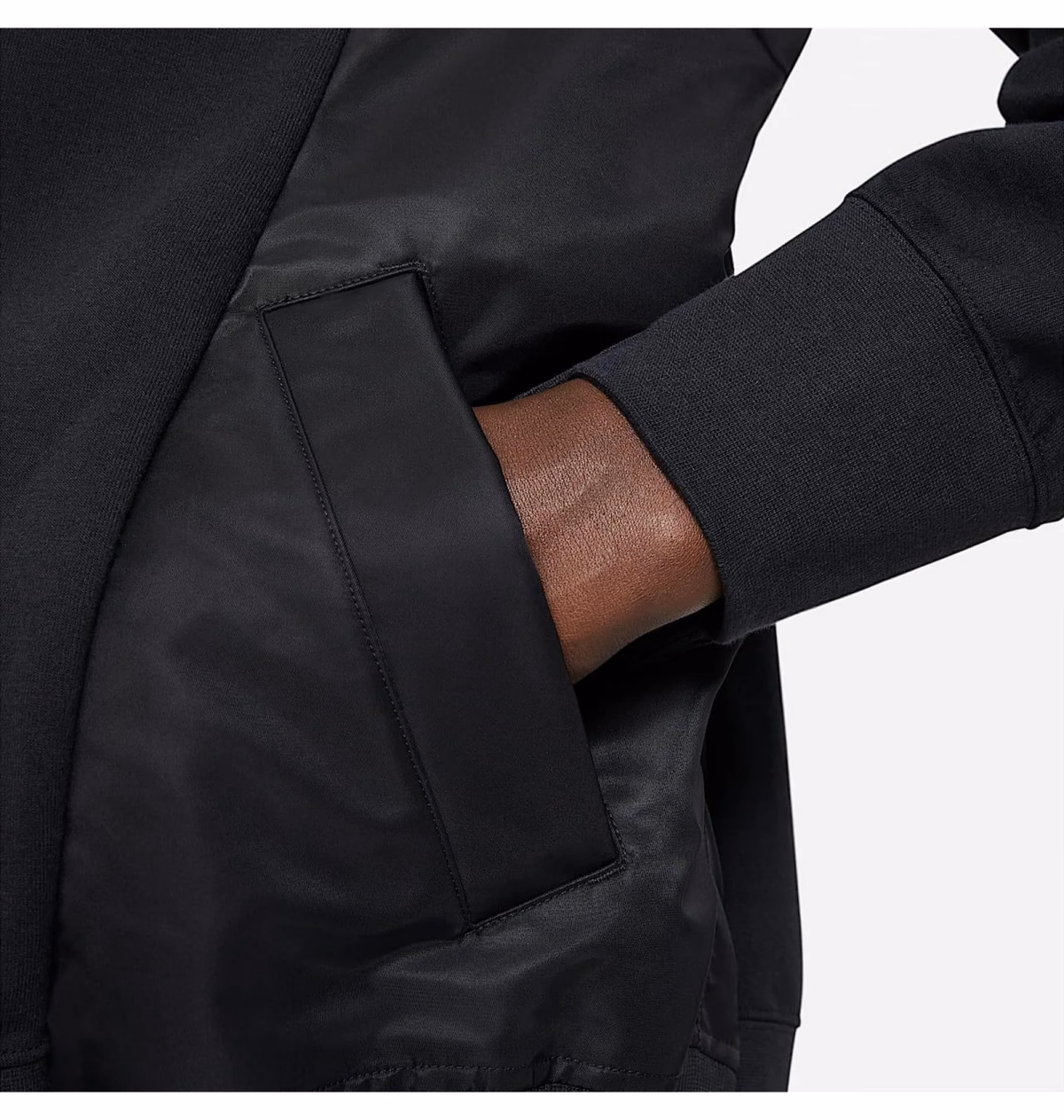 Худі чоловіче Nike x Sacai Hoodie 'Black CW2419-010 — фото 4