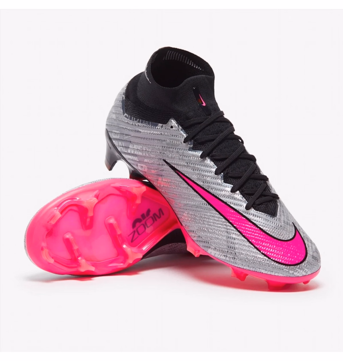 Бутси чоловічі Nike Air Zoom Mercurial Superfly Ix Elite Xxv Grey FB8397-060 — фото 2