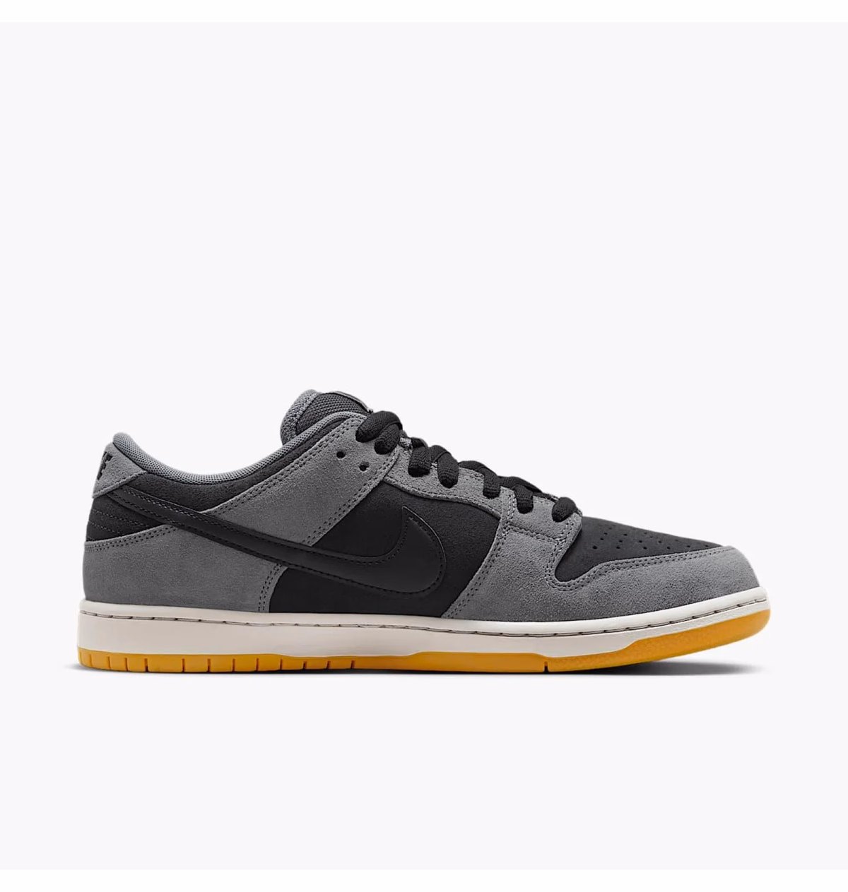 Кросівки чоловічі Nike Dunk Low Sb Grey/Black HF3063-001 — фото 4
