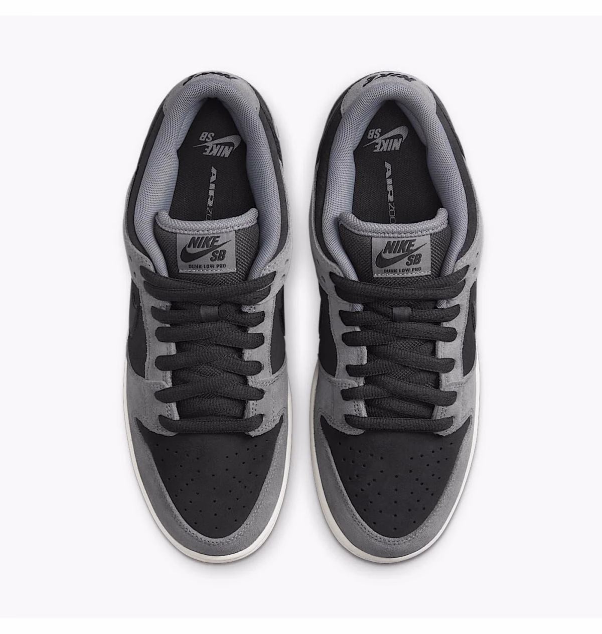Кросівки чоловічі Nike Dunk Low Sb Grey/Black HF3063-001 — фото 5