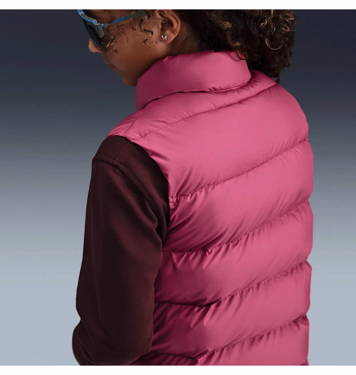Жилетка дитяча Nike K Nsw Tf Adp Puffer Vest Pink HJ2537-634 — фото 5