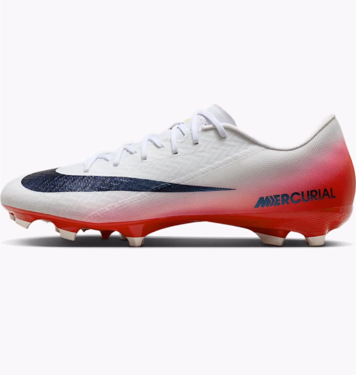 Бутси чоловічі Nike Zoom Mercurial Vapor 16 Academy White/Red HJ7332-600 — фото 2
